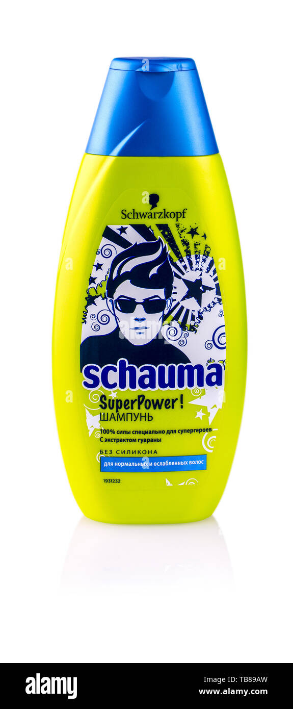 Chisinau, Moldova - February 13, 2017: Schauma Shampoo for Men, by  Schwarzkopf. Schauma for Men with hops, grooms and strengthens the hair for  more fi Stock Photo - Alamy