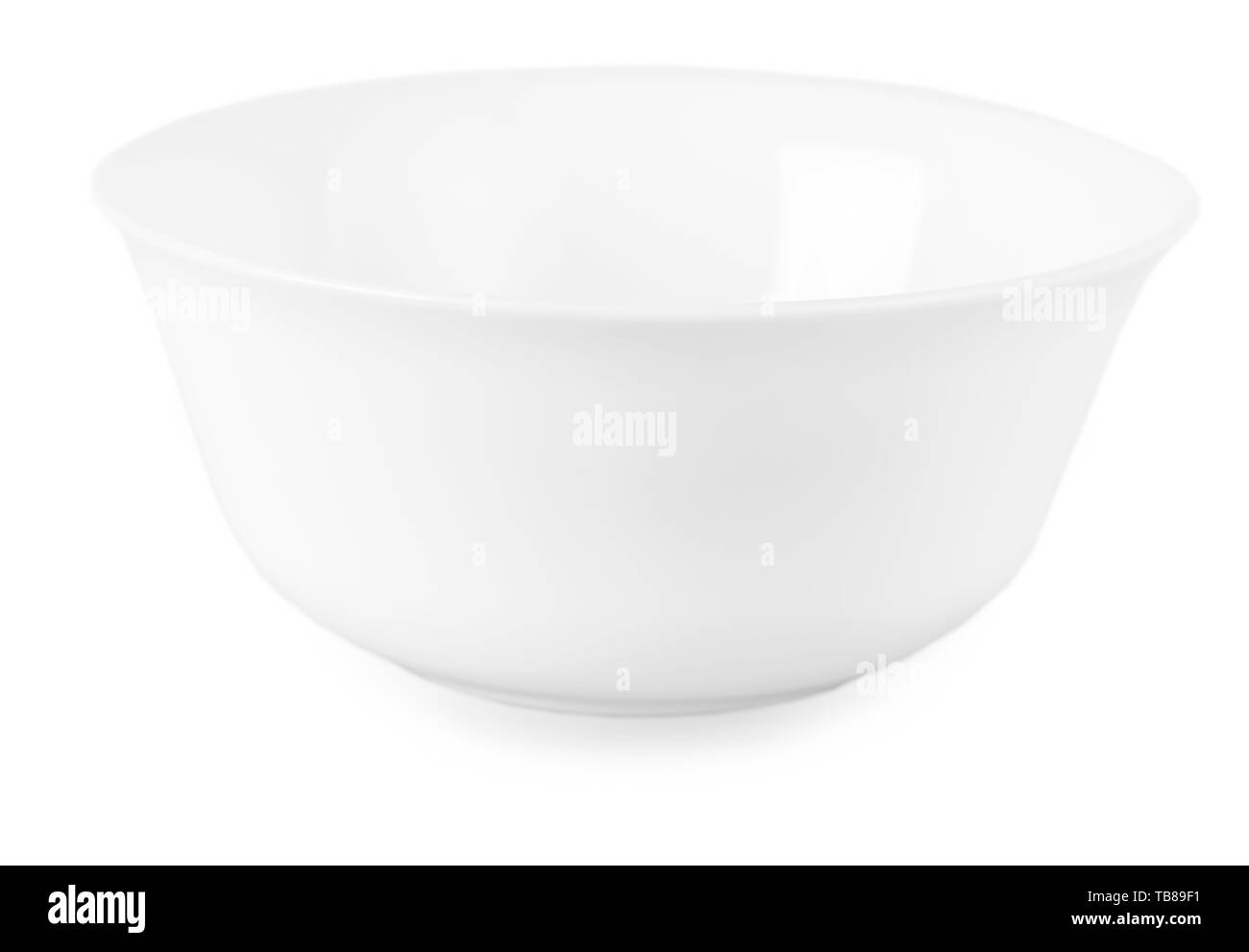 white ceramic bowl isolated on white background Stock Photo Alamy