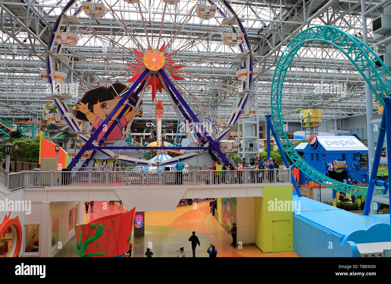 Nickelodeon Universe Theme Park - Nickelodeon Universe Theme Park Inside Of Mall Of Americabloomingtonminnesotausa TB89GN