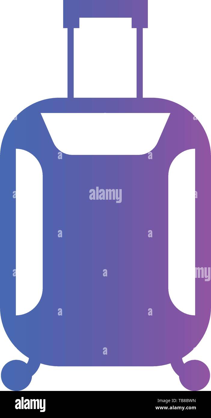 Travel bag icon - luggage bag vector Stock Vector Image & Art - Alamy