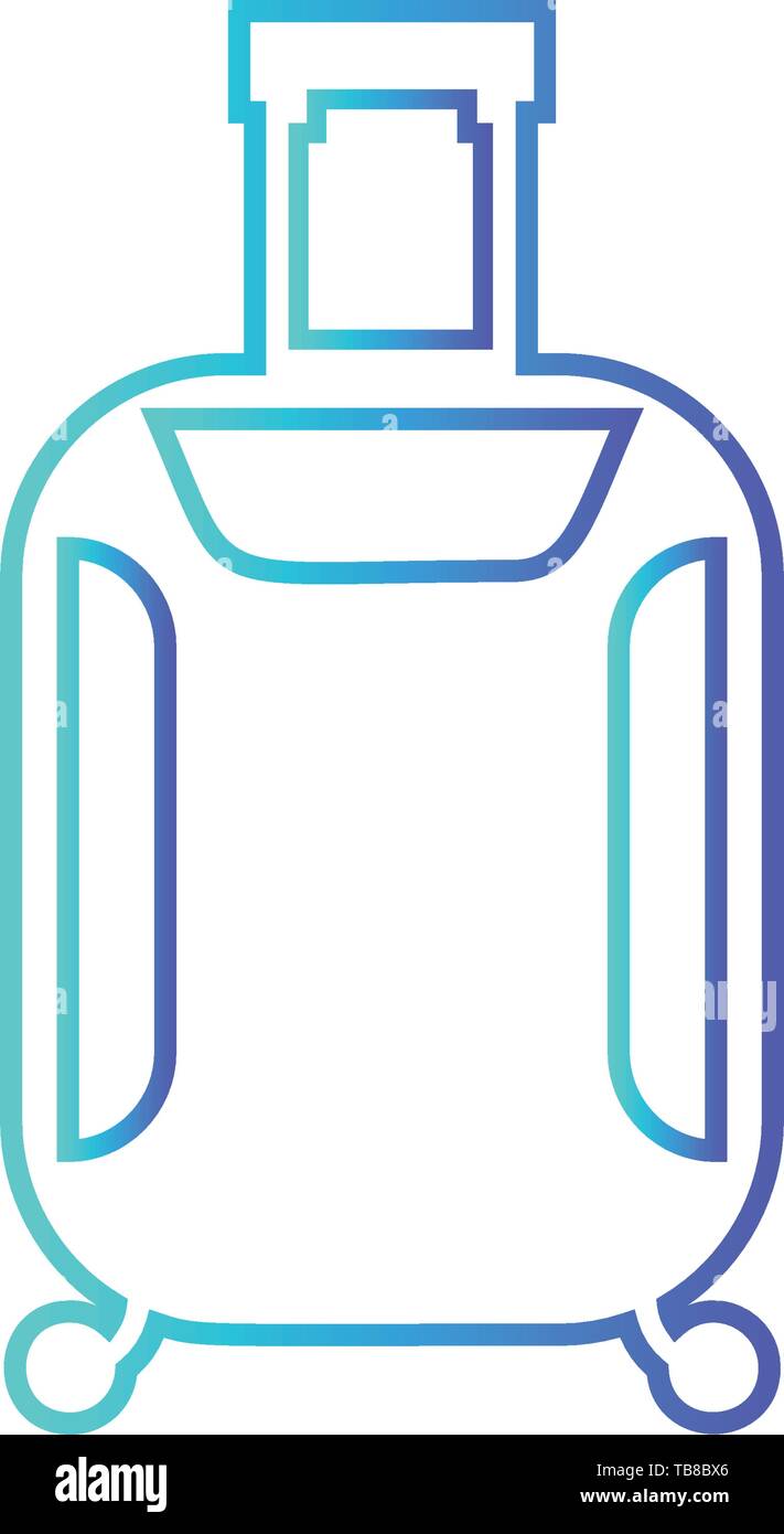 Travel bag icon - luggage bag vector Stock Vector Image & Art - Alamy