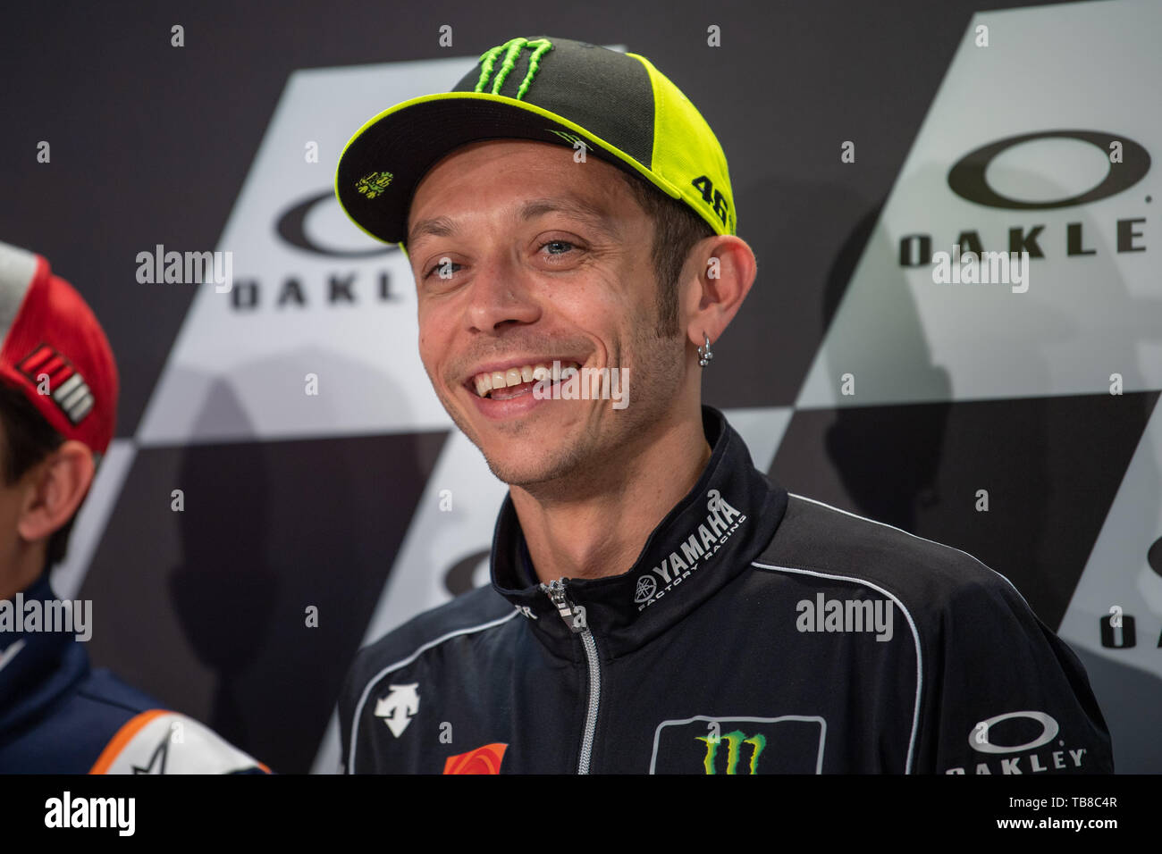 Mugello, Italy. 30th May, 2019. Valentino Rossi during the MotoGP Press  Conference GRAN PREMIO D'ITALIA 'OAKLEY' 30 May 2019 Credit: Independent  Photo Agency/Alamy Live News Stock Photo: 247891527 - Alamy