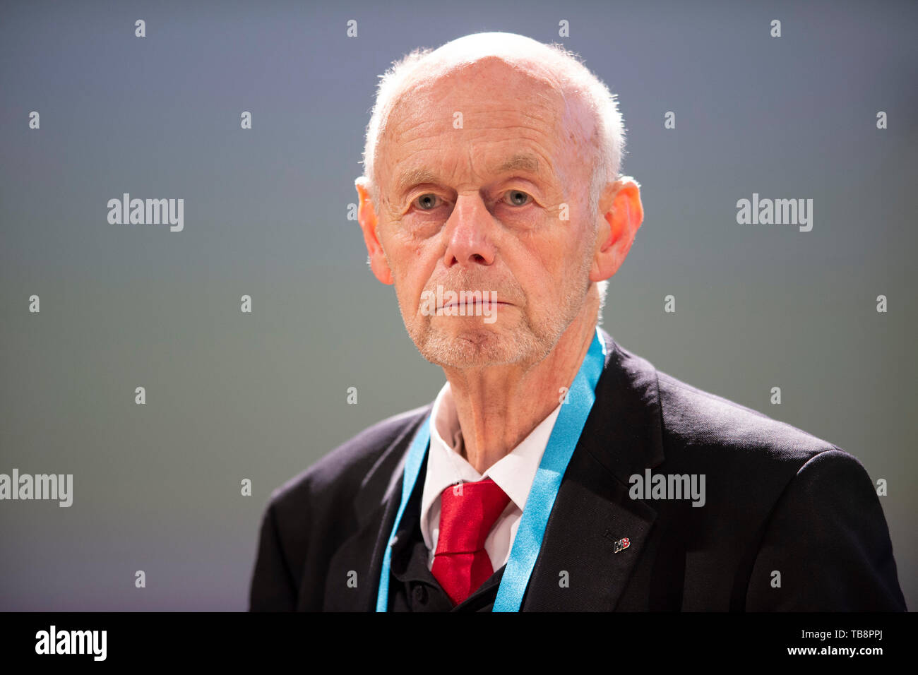 Bonn, Deutschland. 27th May, 2019. Prof. Dr. med. Detlev GANTEN, President of the 2nd World Health Sumwith, at the Deutsche Welle Global Media Forum SHIFTING POWERS, 27.05.2019 in Bonn Â | usage worldwide Credit: dpa/Alamy Live News Stock Photo
