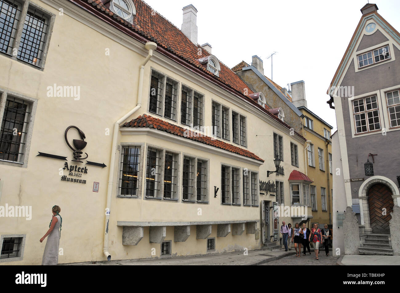 Old pharmacy, Tallinn, Estonia Stock Photo