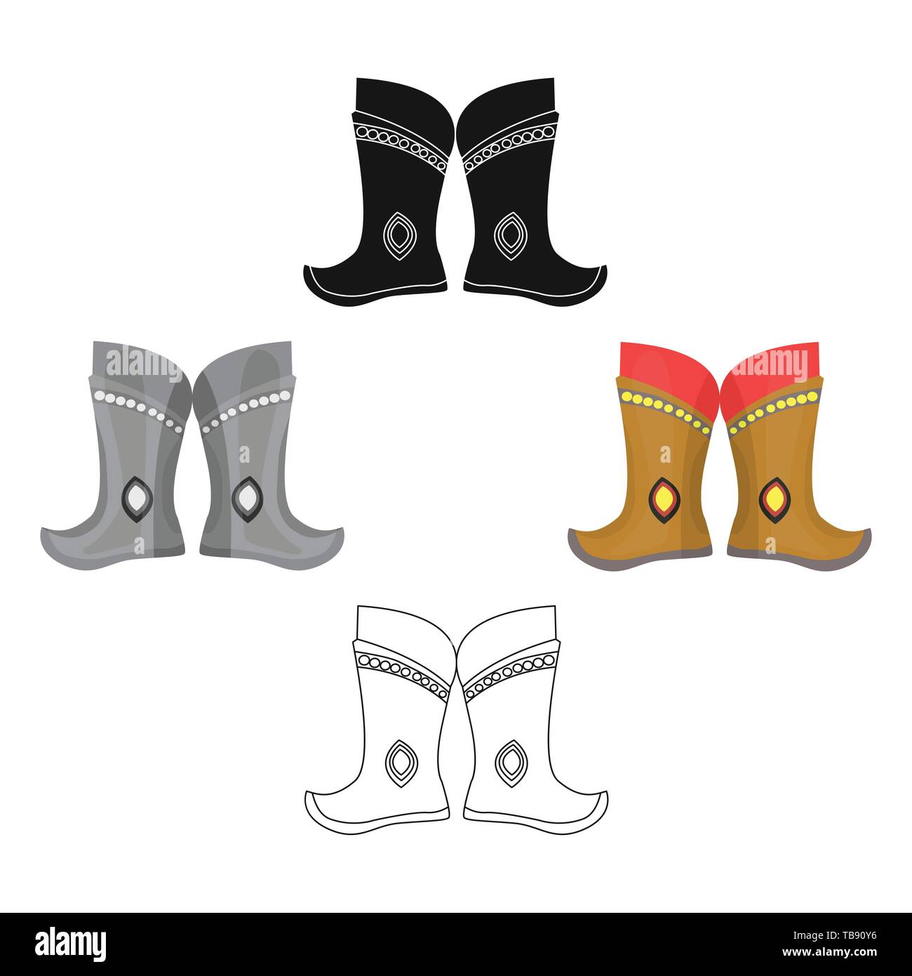 country dress boots
