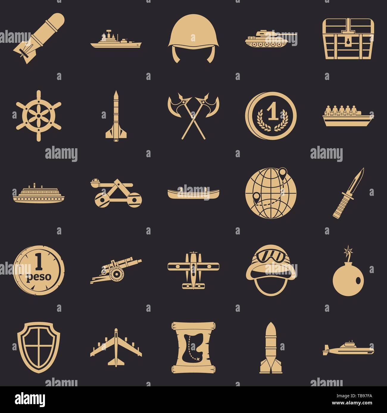 Air attack base Stock Vector Images - Alamy