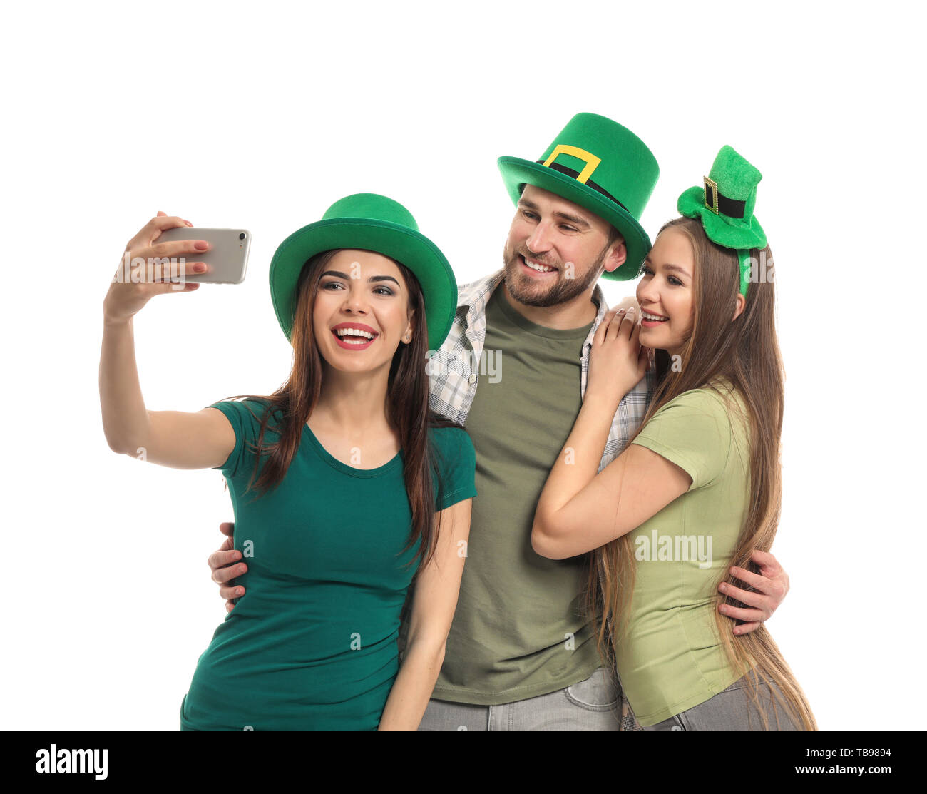 Green hats hi-res stock photography and images - Alamy