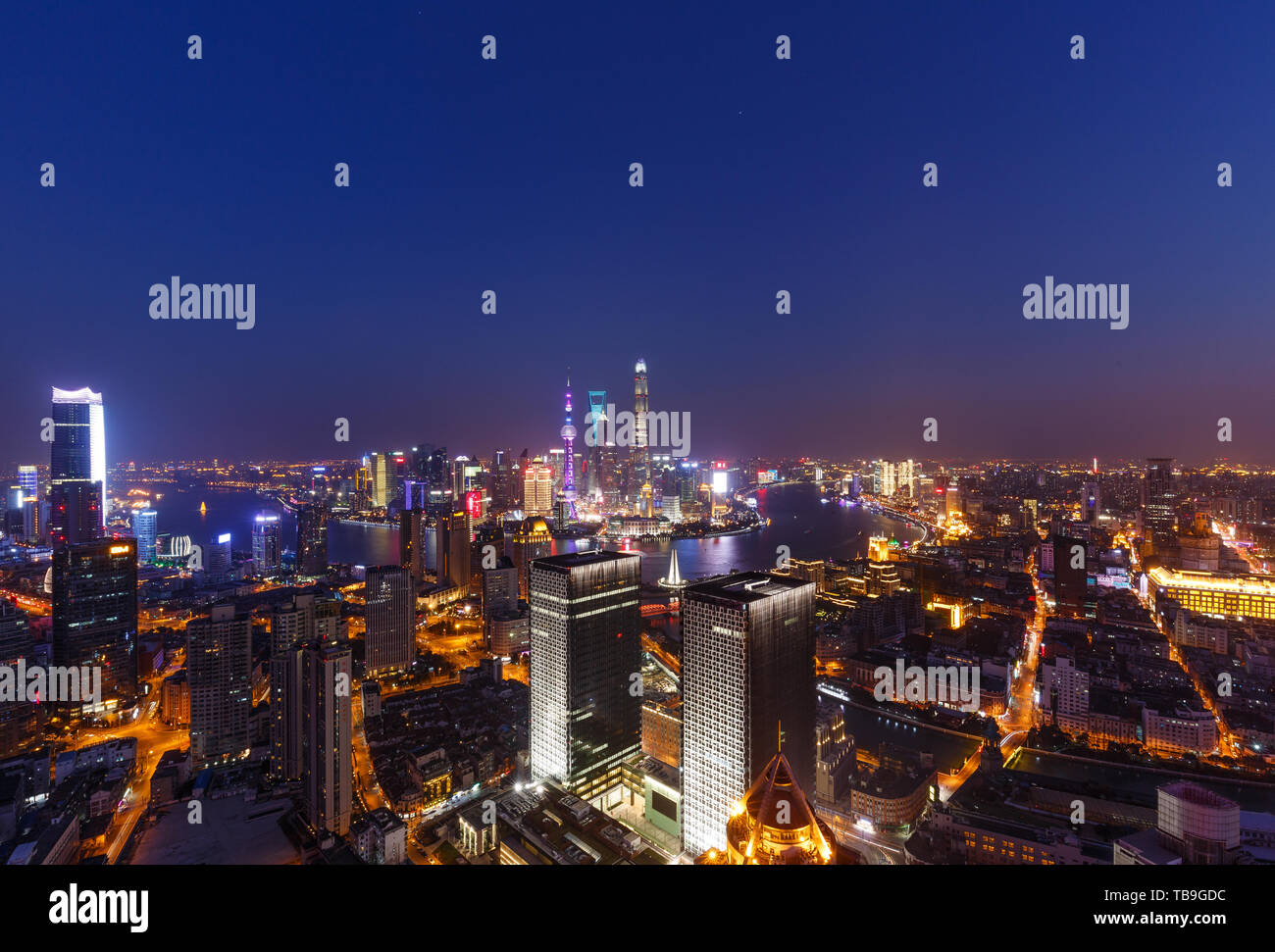 Shanghai city roads hi-res stock photography and images - Alamy