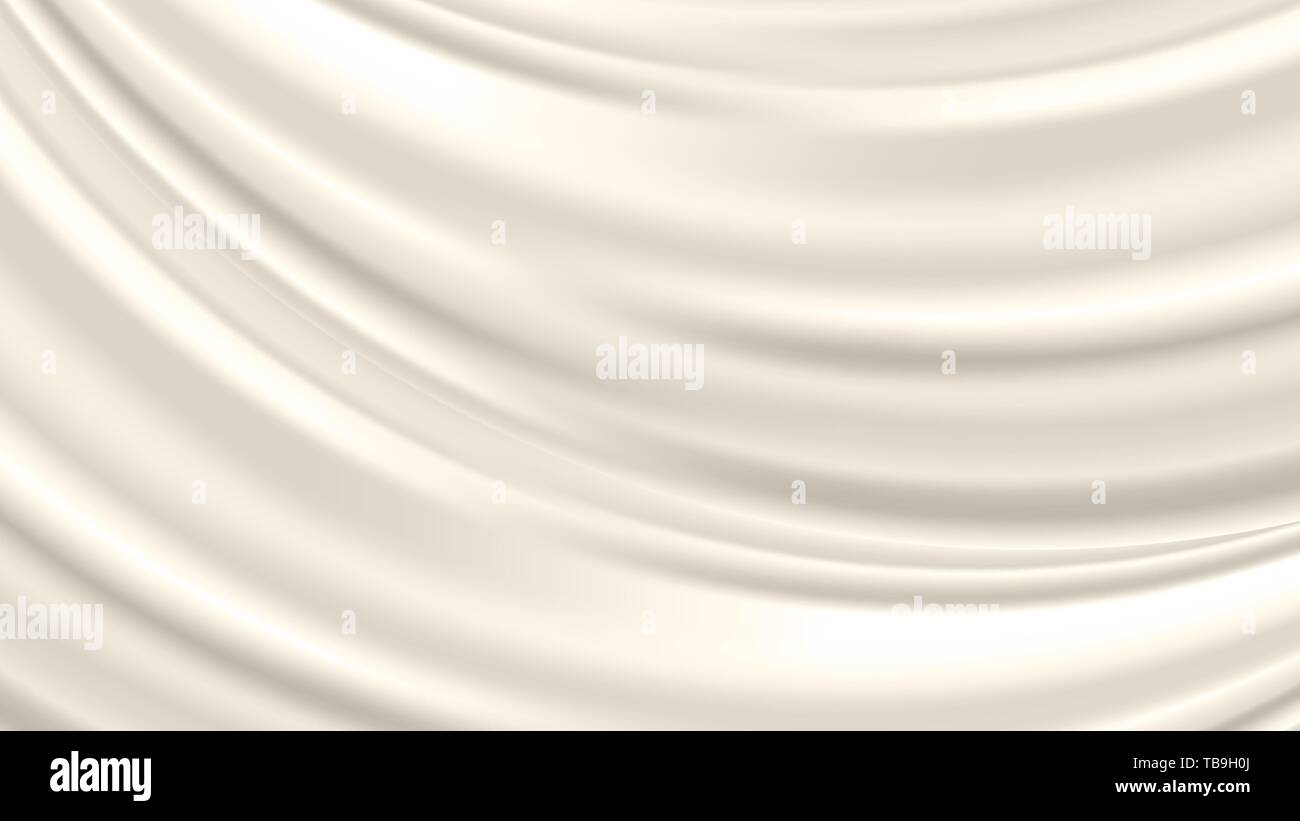 Cream colored silk bow Stock Vector Images - Alamy