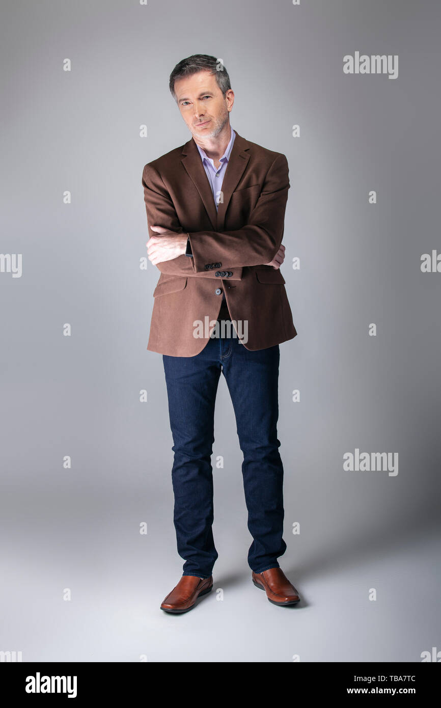 Casual man blazer full body hi res stock photography and images Page 2 Alamy