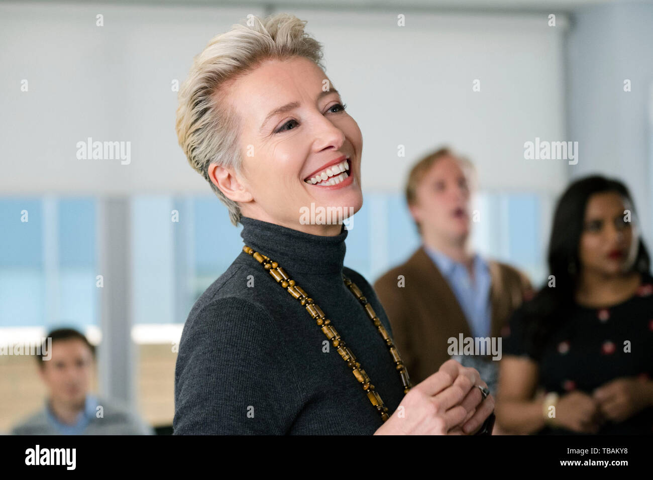 RELEASE DATE: June 7, 2019 TITLE: Late Night STUDIO: Amazon Studios DIRECTOR: Nisha Ganatra PLOT: A late-night talk-show host suspects that she may soon lose her long-running show. STARRING: EMMA THOMPSON as Katherine Newbury. (Credit Image: © Amazon Studios/Entertainment Pictures) Stock Photo