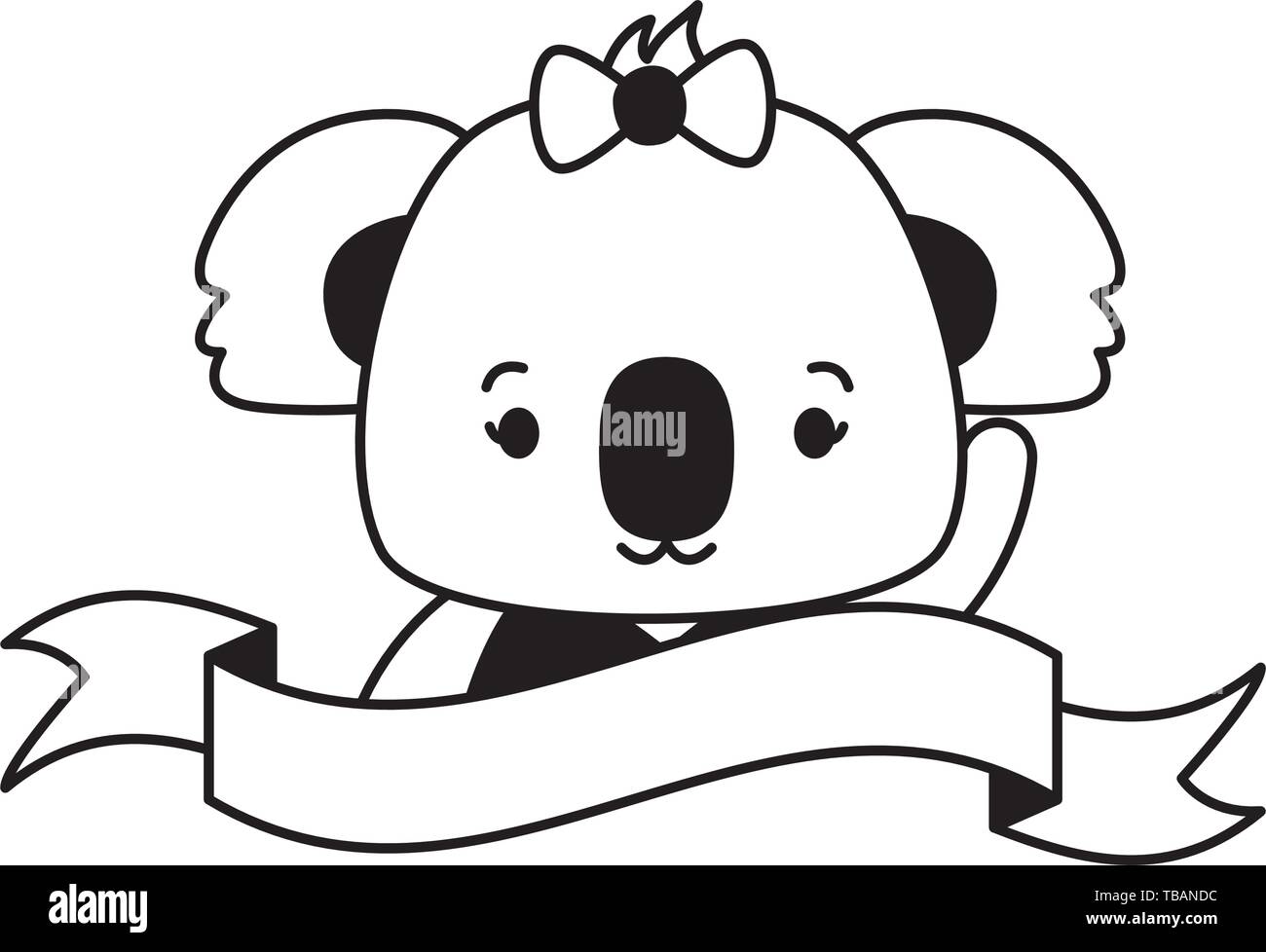 cute animal cartoon Stock Vector Image &amp; Art - Alamy