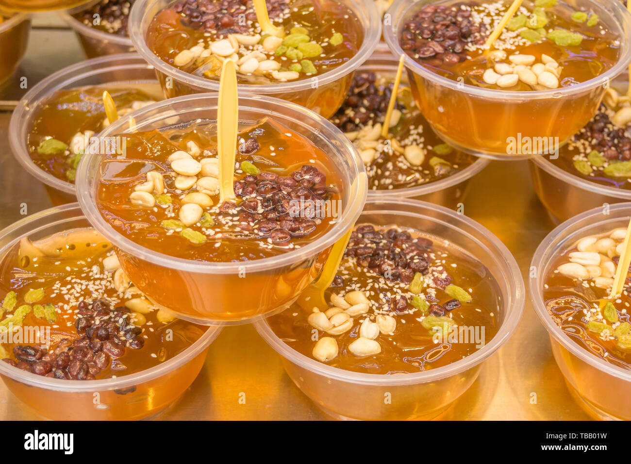 Closeup of snack ice powder in Chengdu, Sichuan, China Stock Photo Alamy