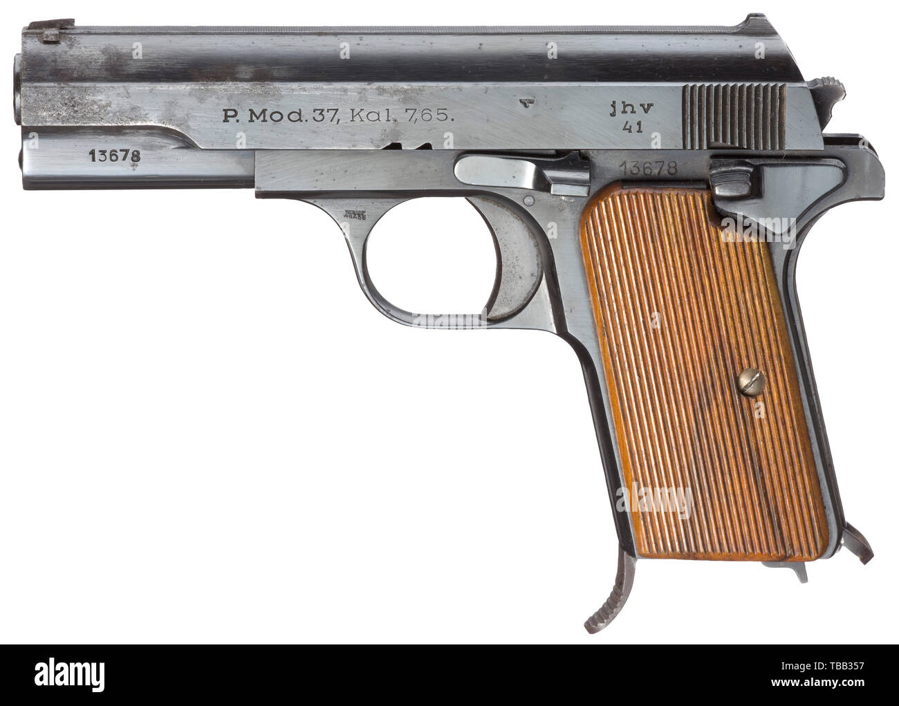 Small Arms Pistols Femaru M1937 Caliber 7 65 Mm Jhv 41 Issued To German Air Force Luftwaffe Editorial Use Only Stock Photo Alamy