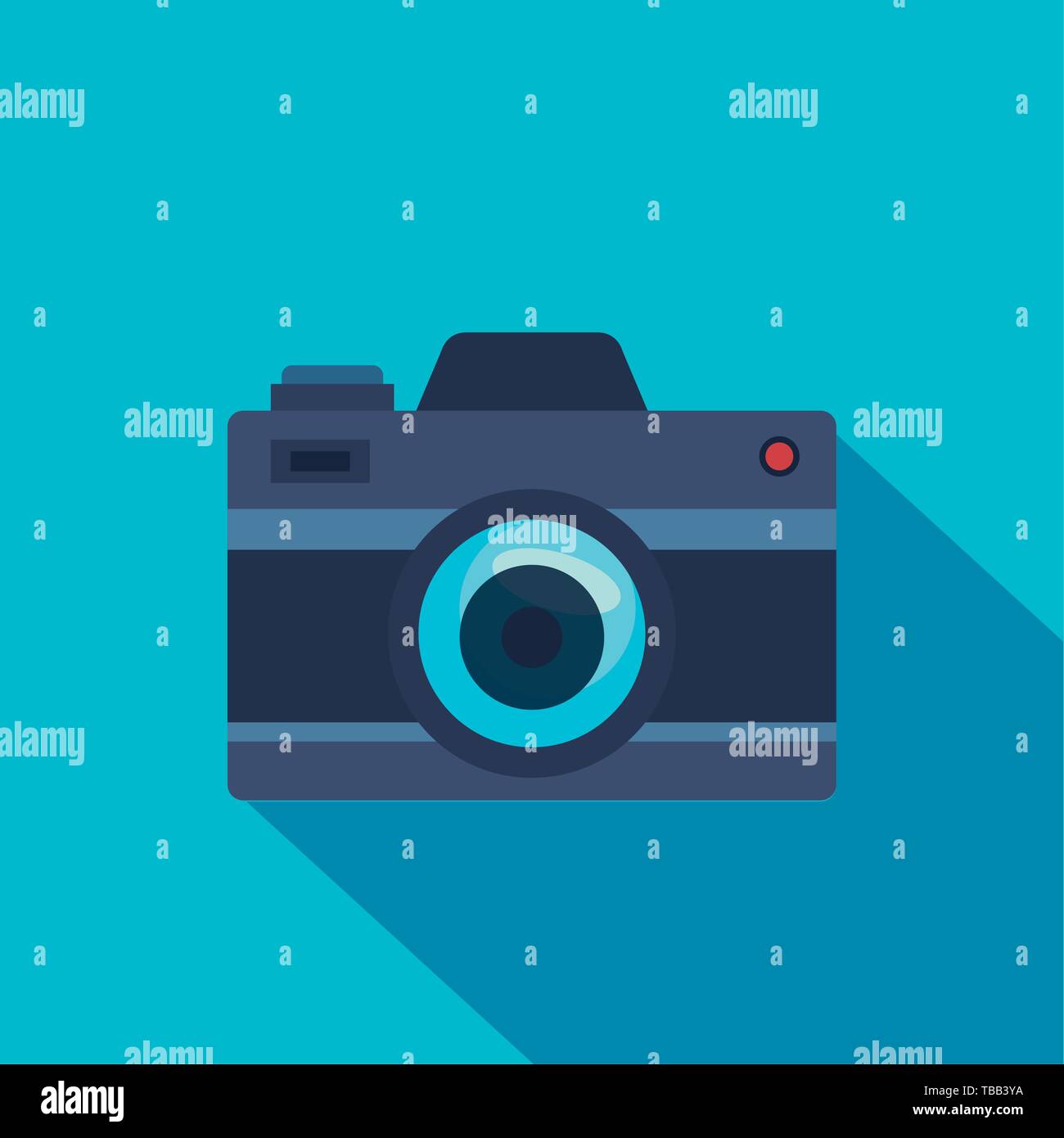 digital camera technology professional equipment Stock Vector Image ...