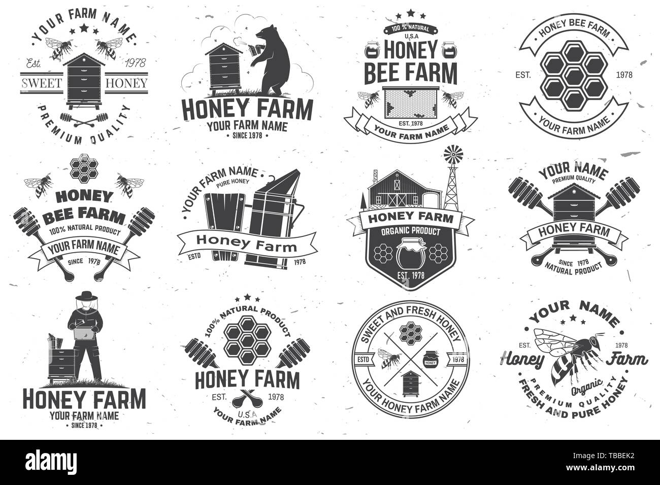 Bee Hive Black And White Stock Photos Images Alamy