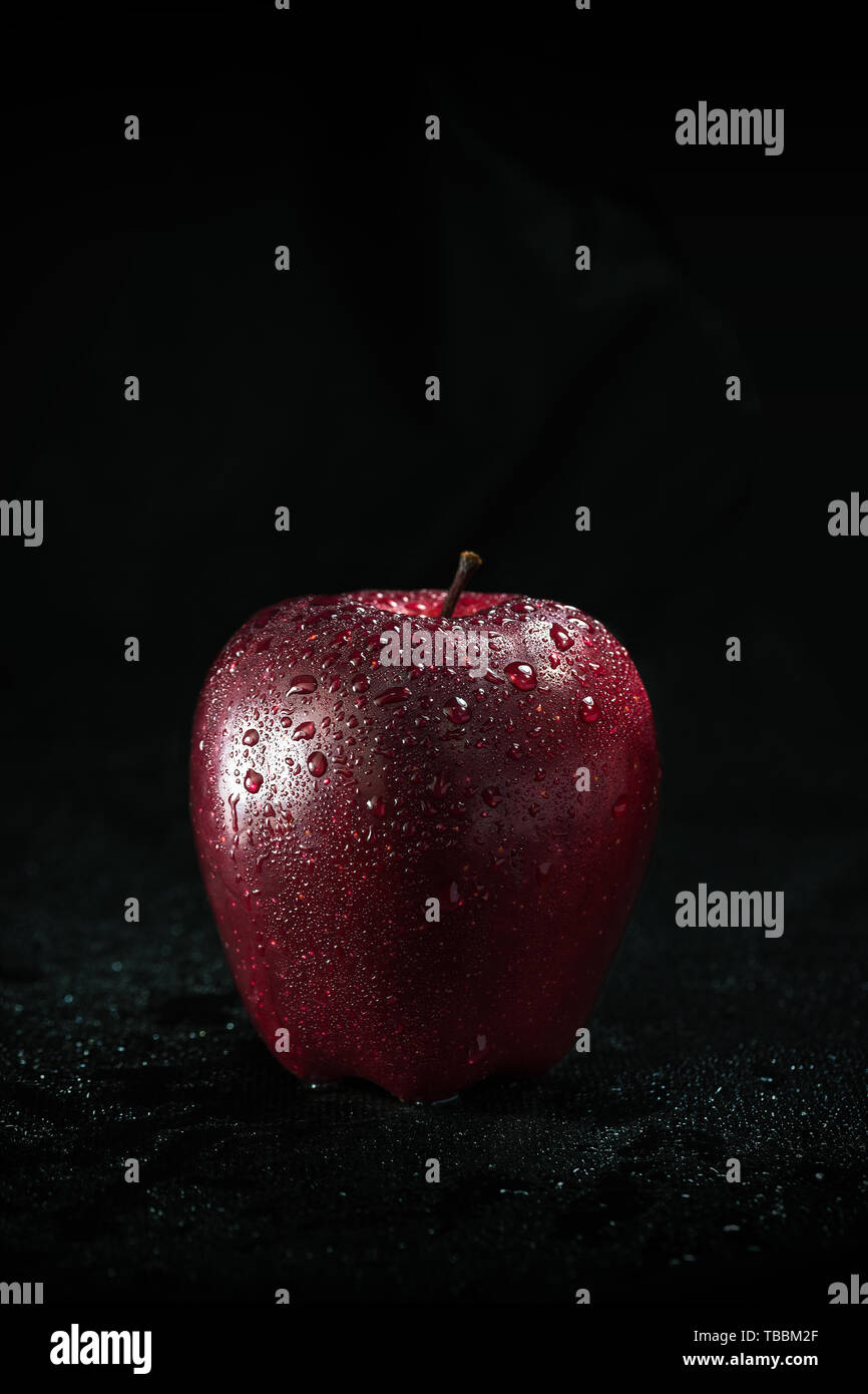 A red apple. Stock Photo