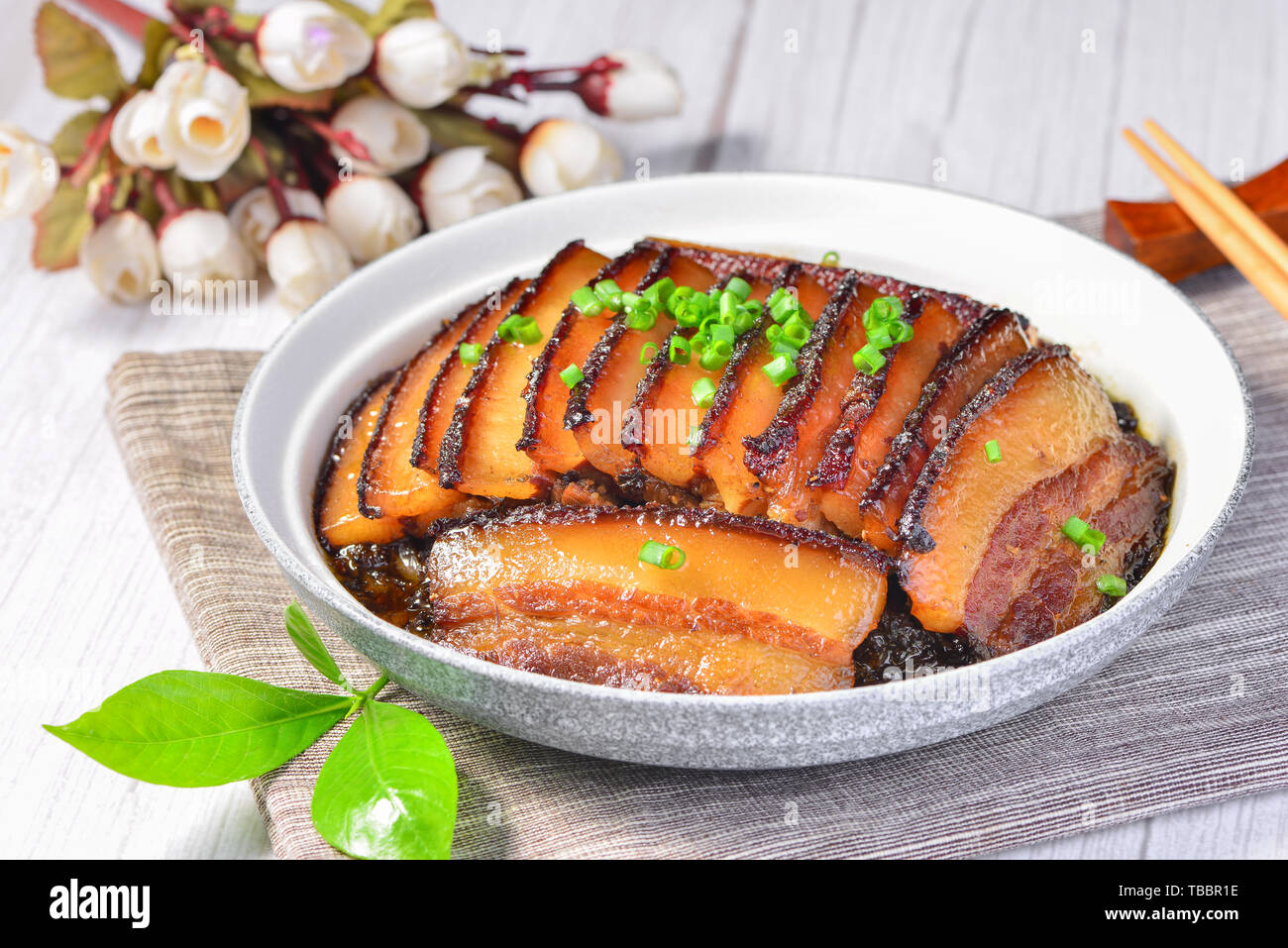 Button Meat Sichuan cuisine buttoned meat HD picture Stock Photo - Alamy