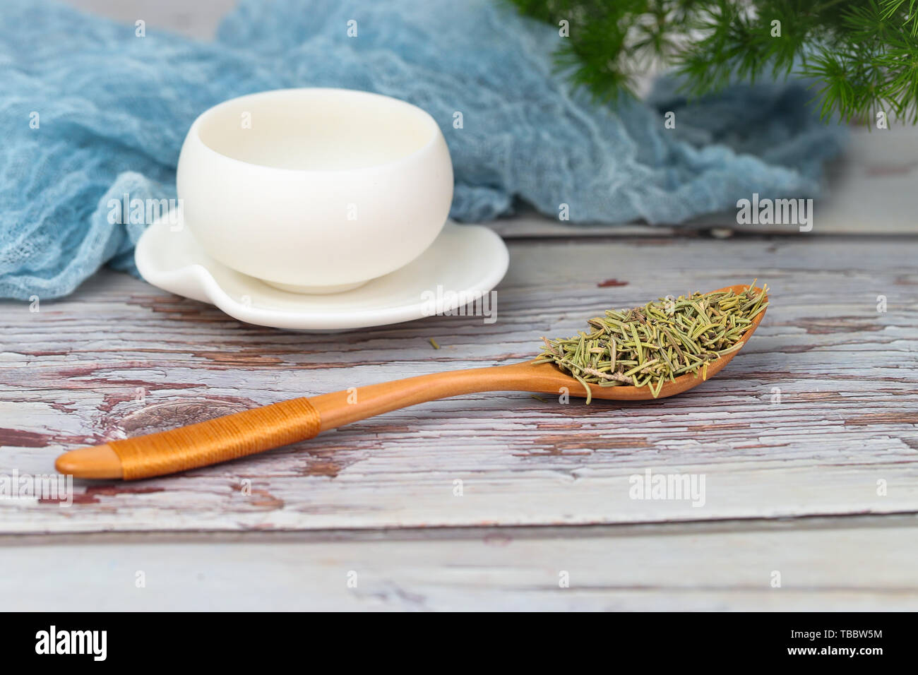 Rosemary flower tea spice Stock Photo Alamy