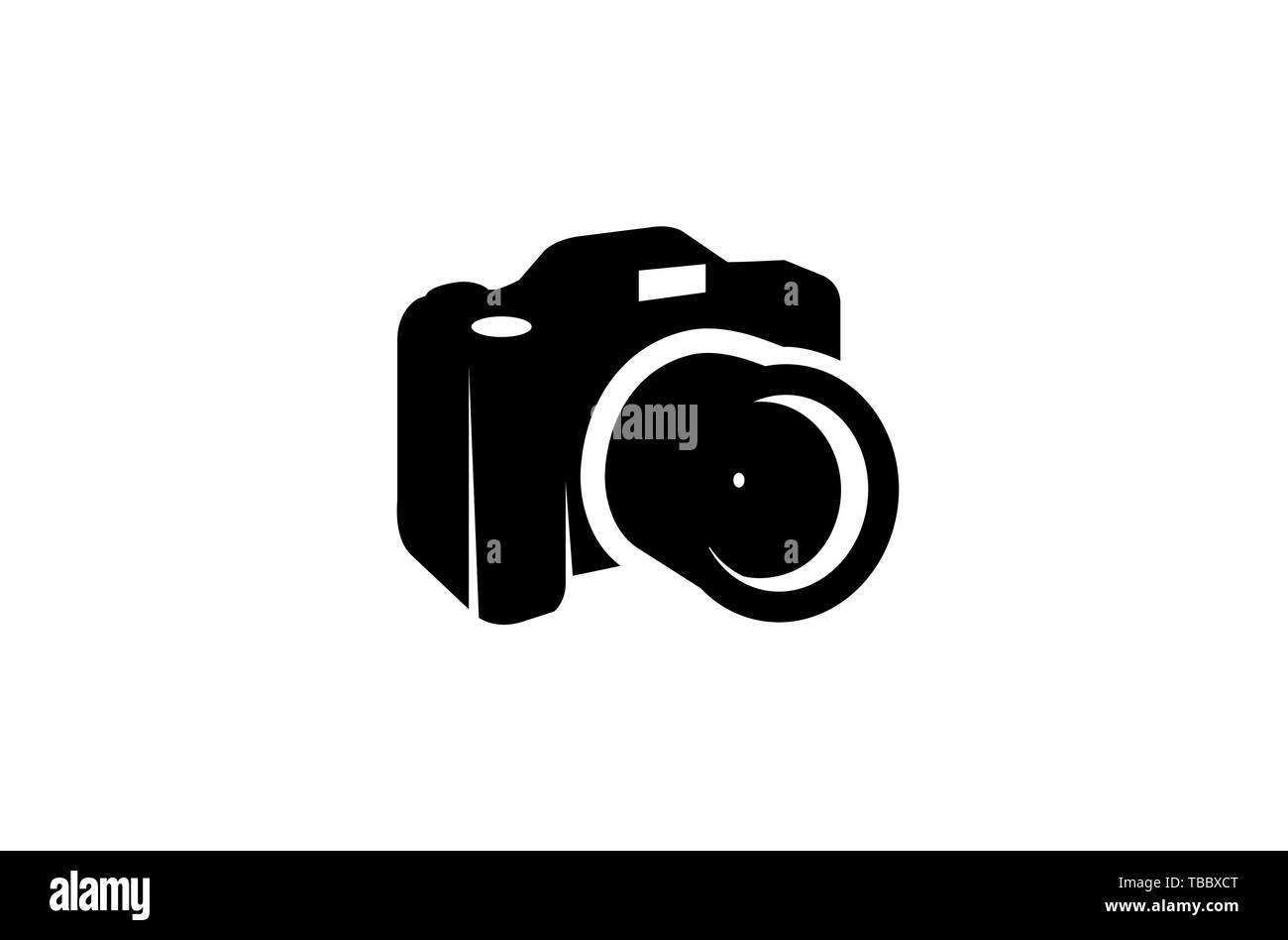 Creative Black Camera Logo Design Symbol Vector Illustration Stock Vector  Image & Art - Alamy