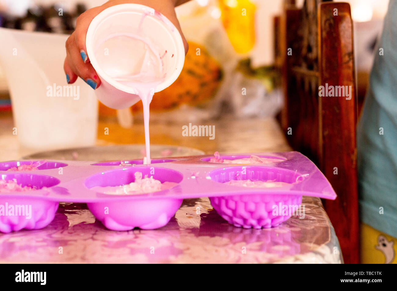 Melt and pour soap hires stock photography and images Alamy