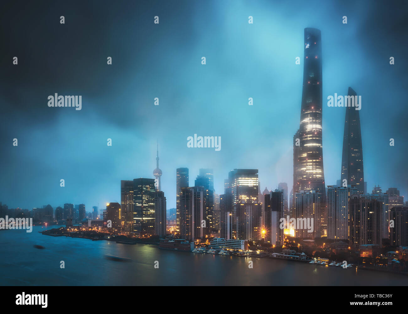 Famous scenic spots in shanghai hi-res stock photography and images - Alamy