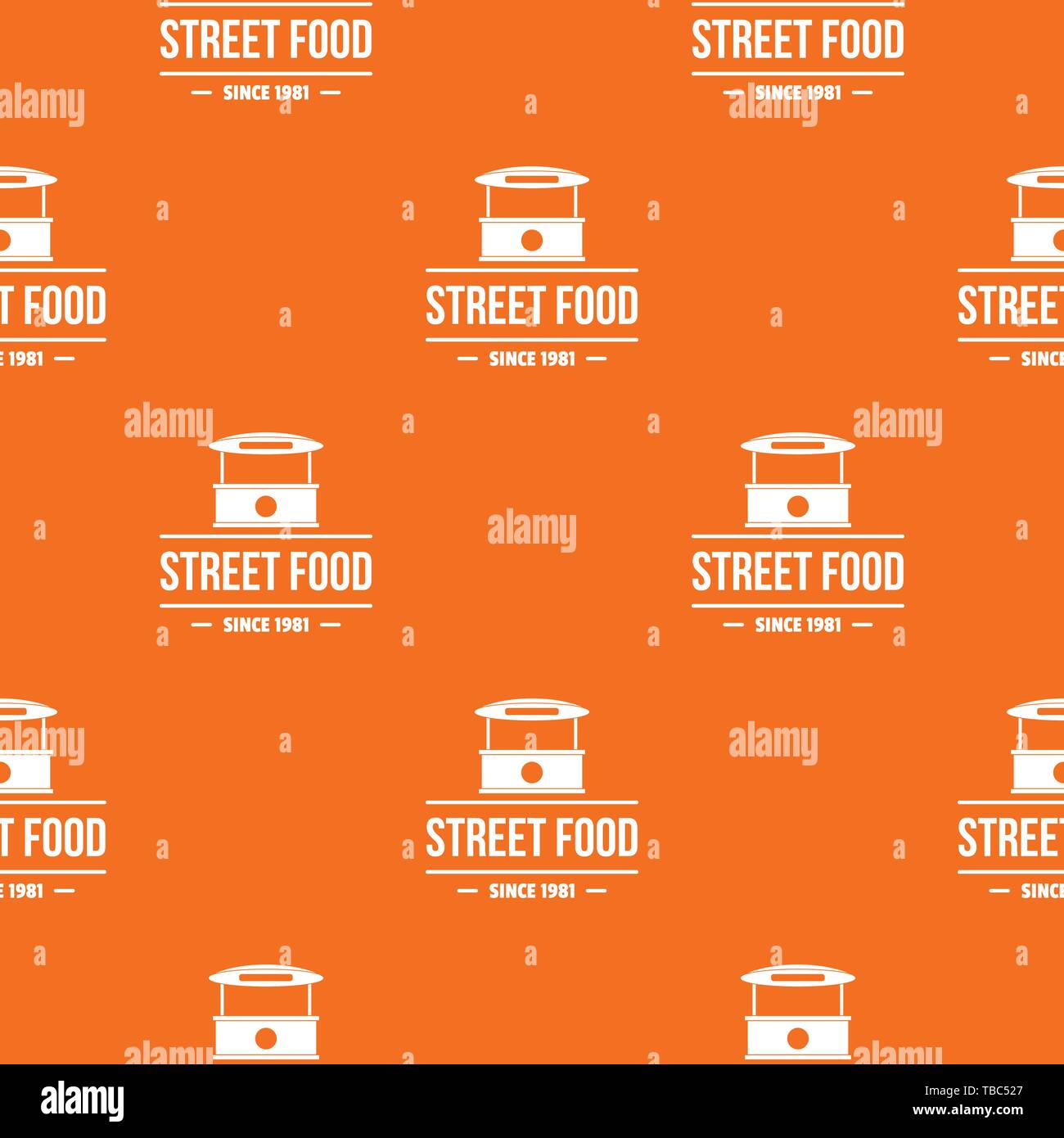 Urban shop pattern vector orange Stock Vector Image & Art - Alamy