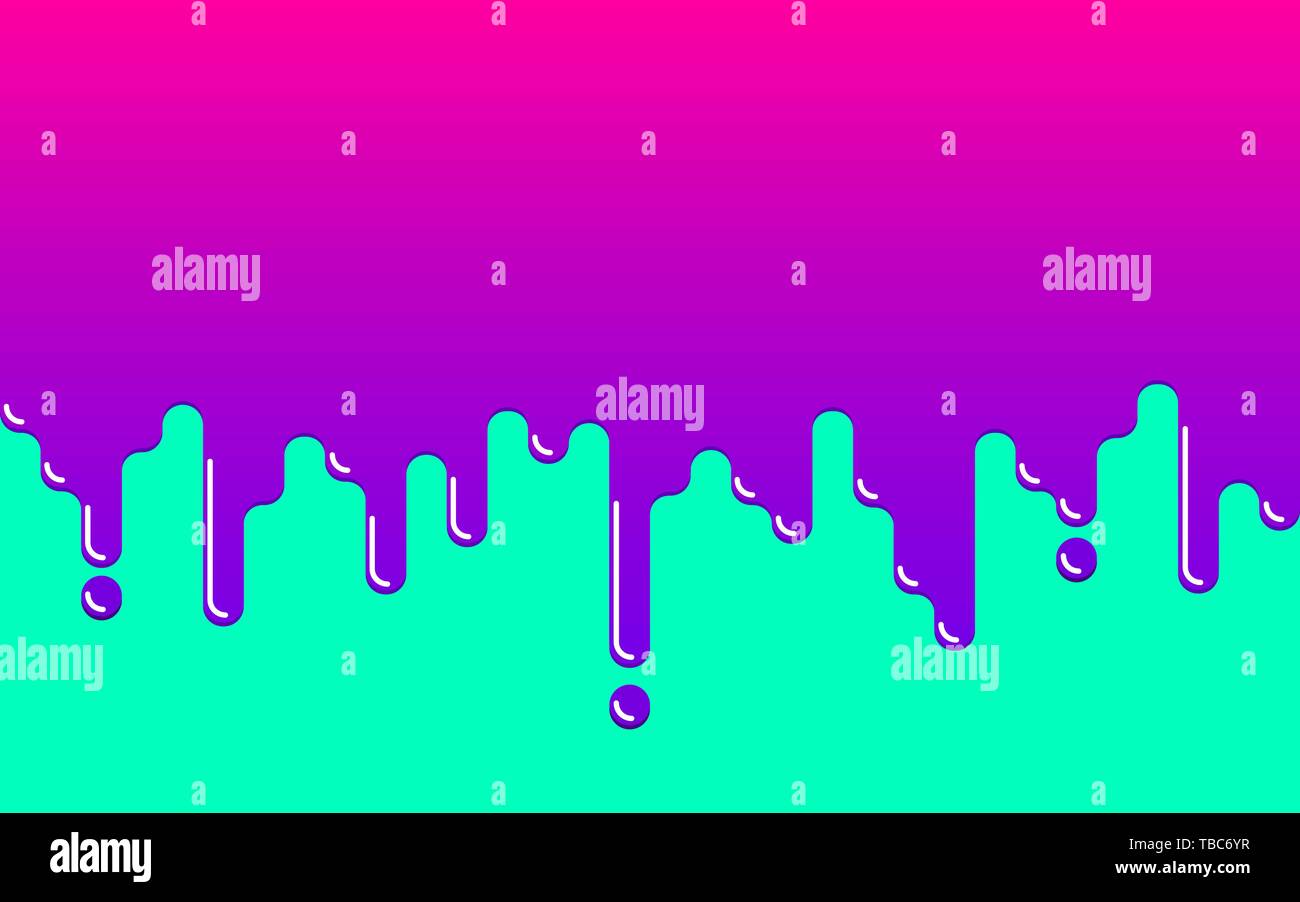 Paint colorful dripping background. Trendy color design. Backdrop for