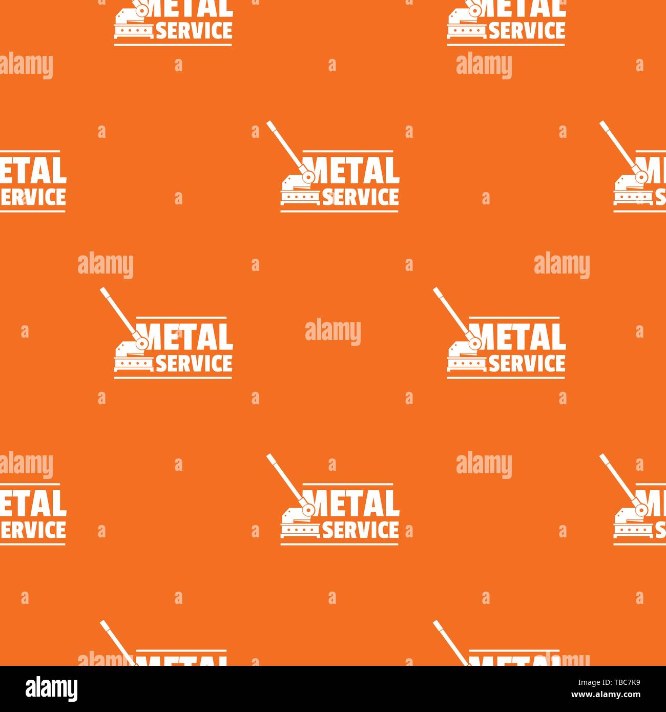 Maintenance pattern vector orange Stock Vector Image & Art Alamy