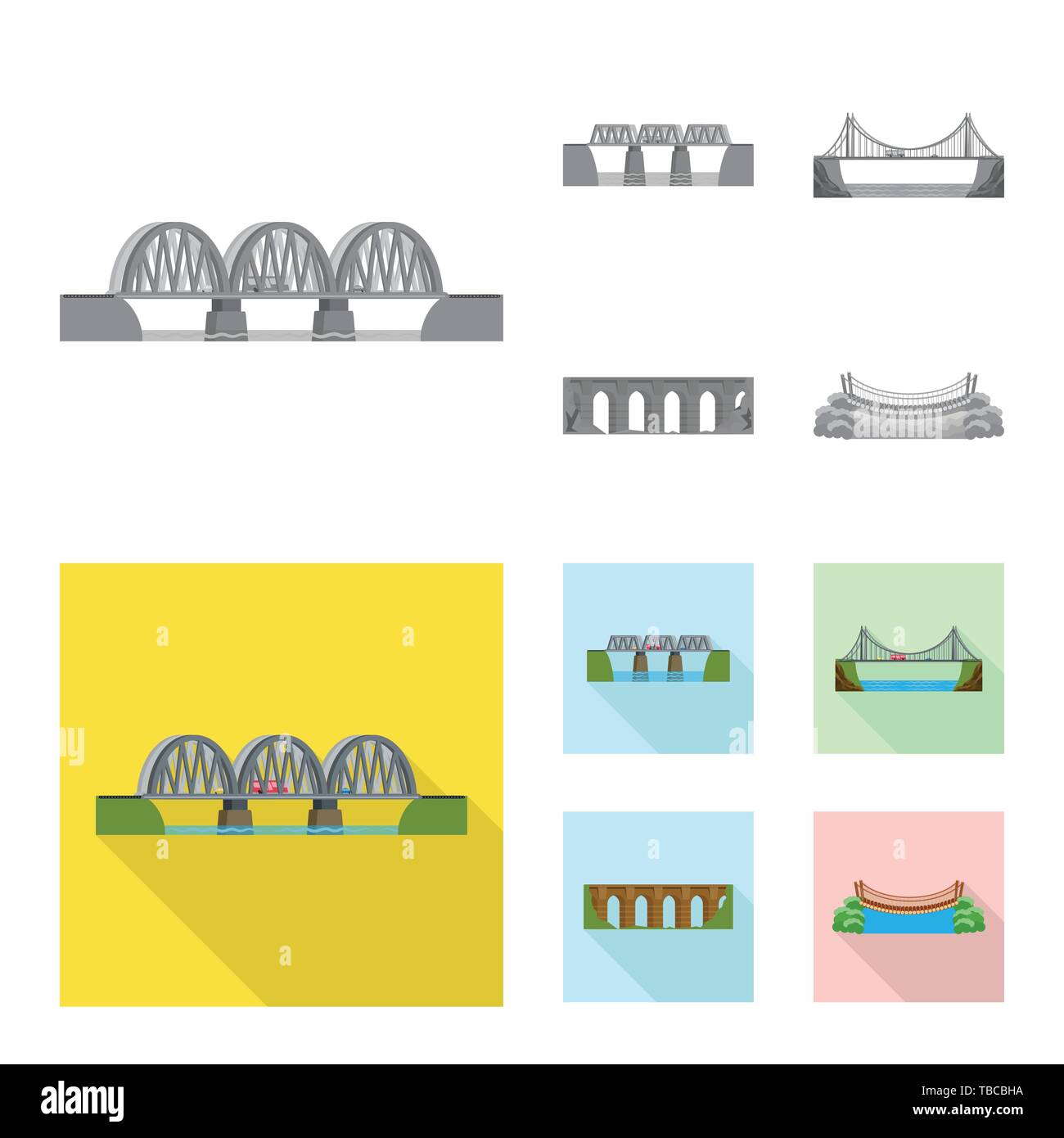 Vector design of connection and design sign. Collection of connection ...