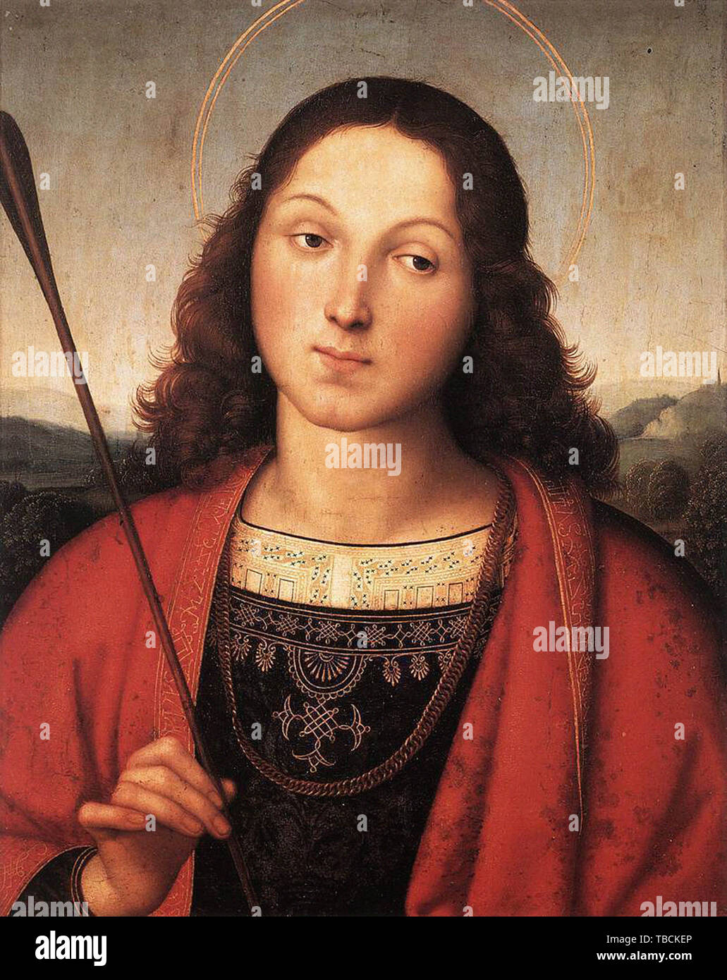 Raffaello Sanzio Da Urbino Raphael Saint Sebastian 1501 Stock Photo Alamy