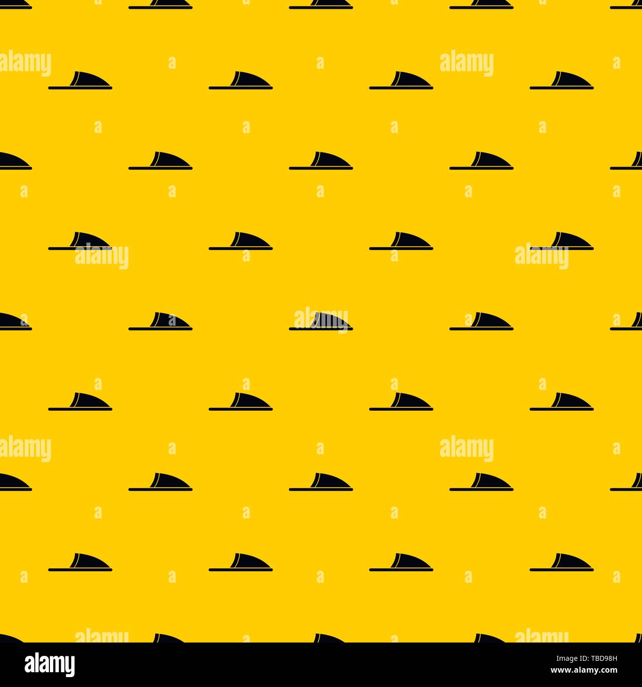 Slippers pattern vector Stock Vector