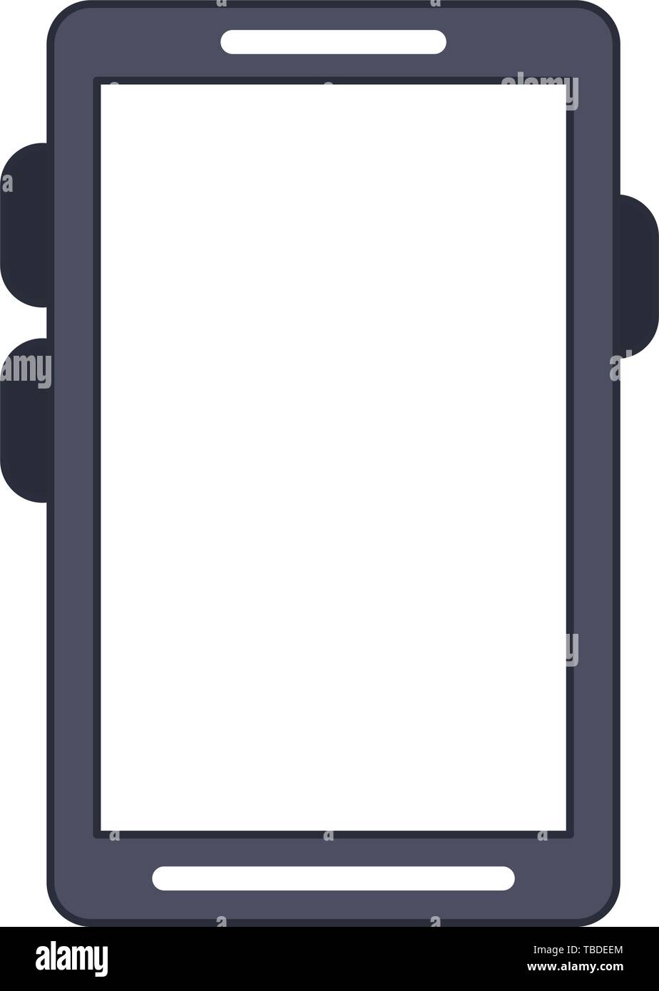 Smartphone mobile technology symbol Stock Vector Image & Art - Alamy