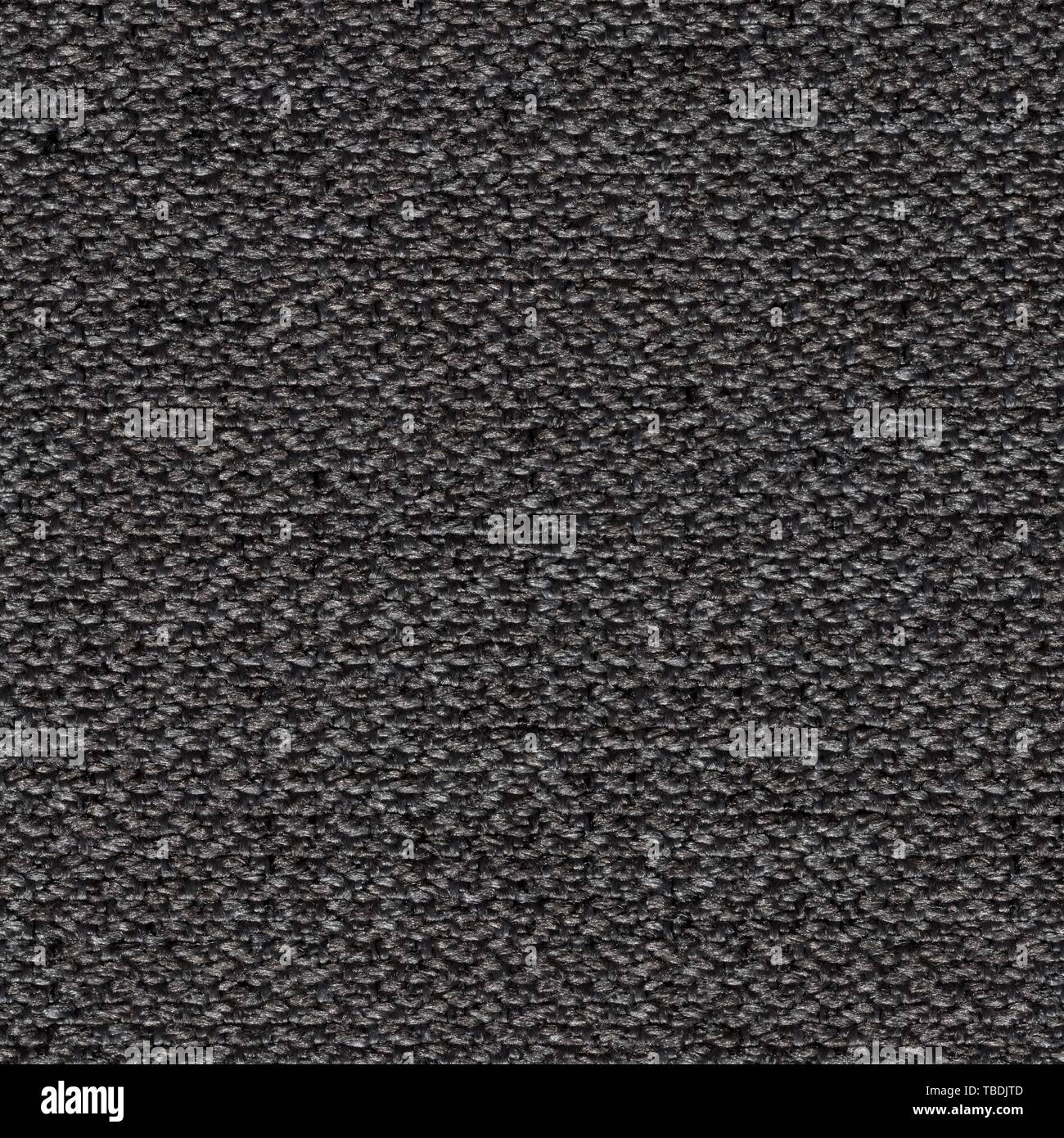 Black fabric background for your expensive design. Stock Photo