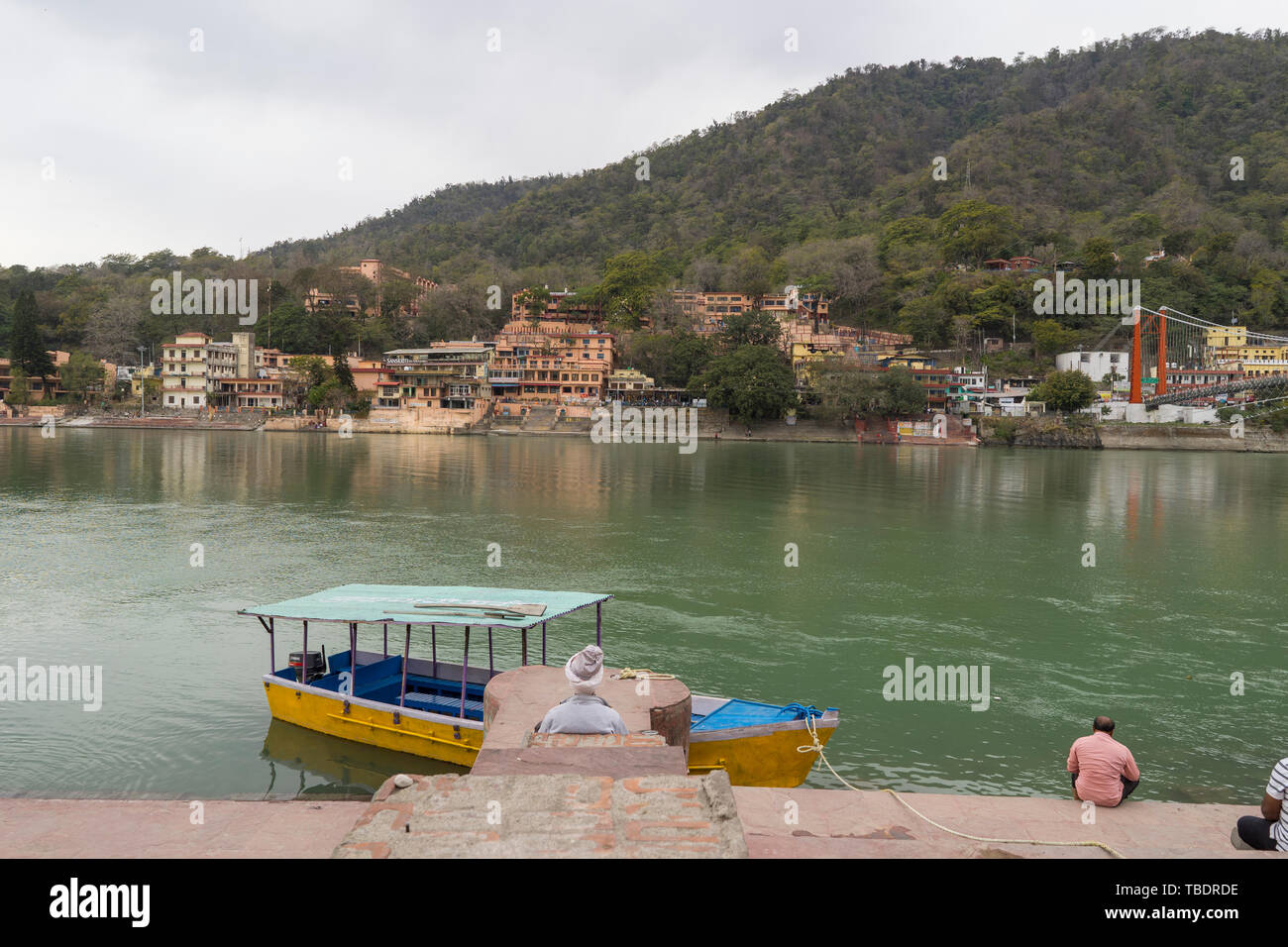 Rishikesh, Uttarakhand / India - 03 12 2019, The spiritual city of yoga ...