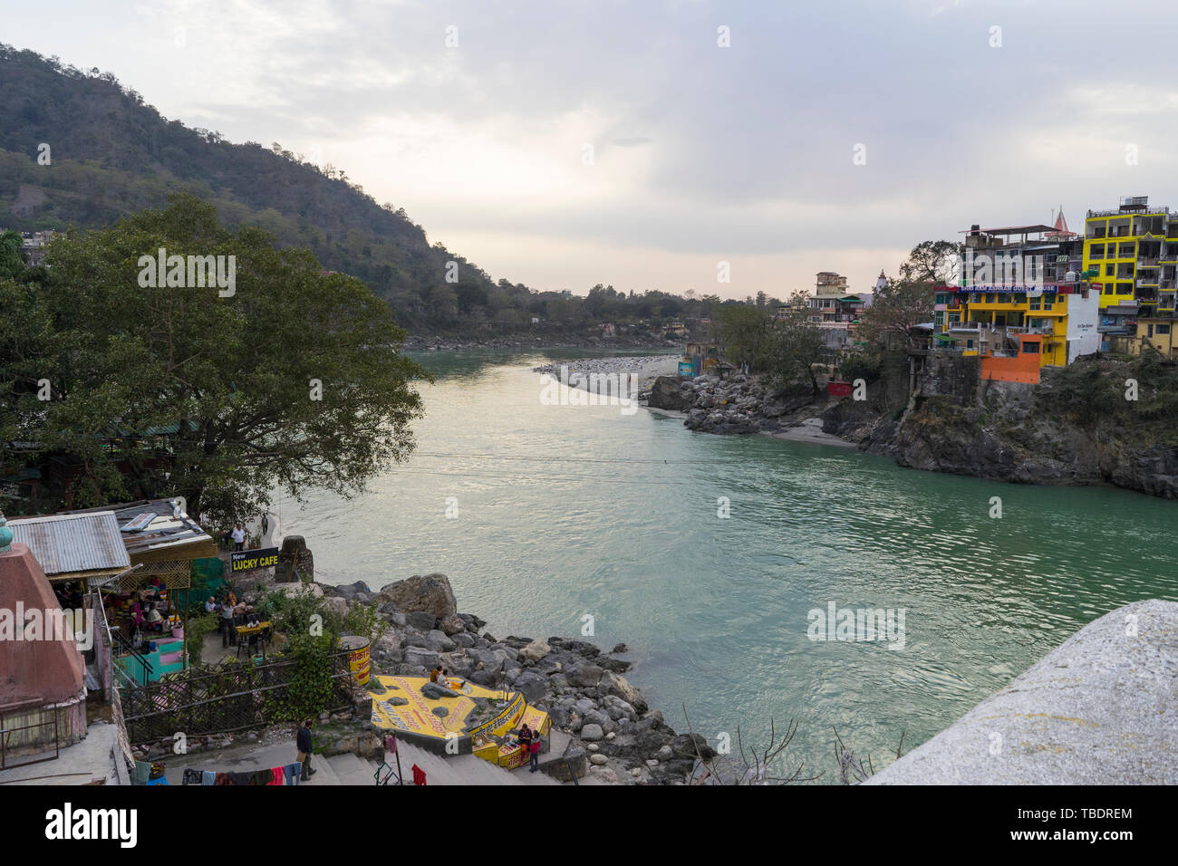 Rishikesh, Uttarakhand / India - 03 12 2019, The spiritual city of yoga ...