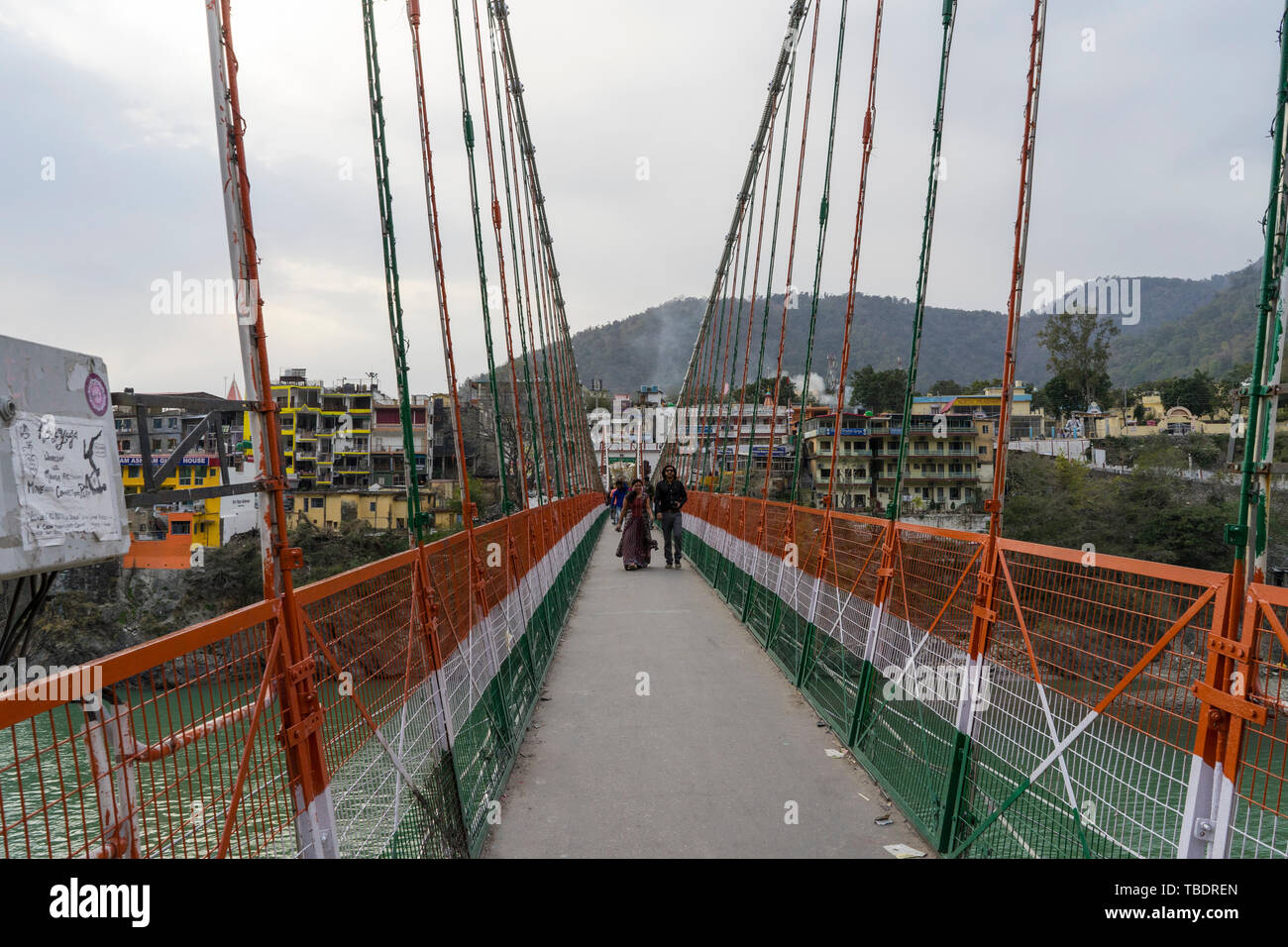Rishikesh, Uttarakhand / India - 03 12 2019, The spiritual city of yoga ...