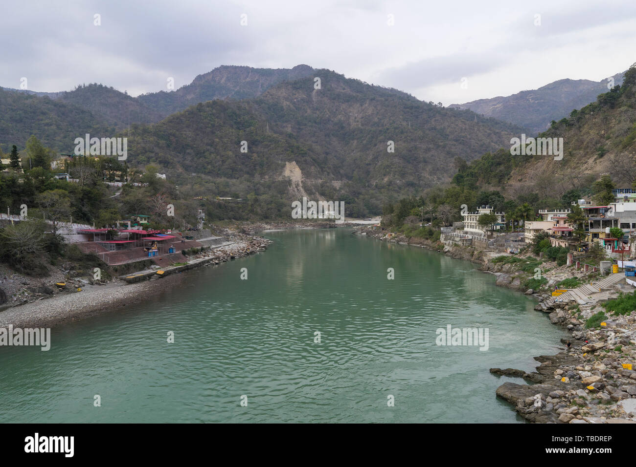 Rishikesh, Uttarakhand / India - 03 12 2019, The spiritual city of yoga ...