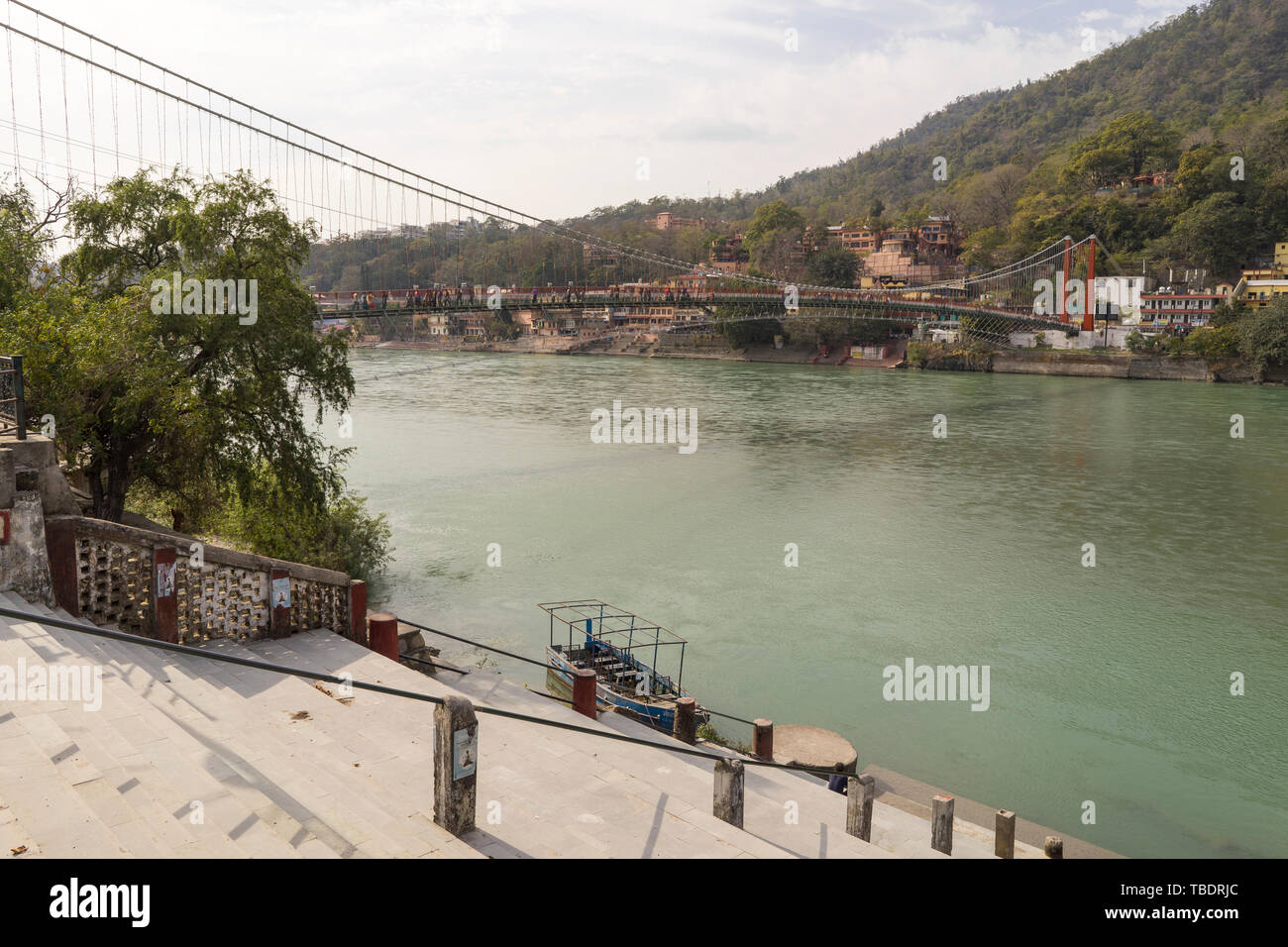 Rishikesh, Uttarakhand / India - 03 12 2019, The spiritual city of yoga ...