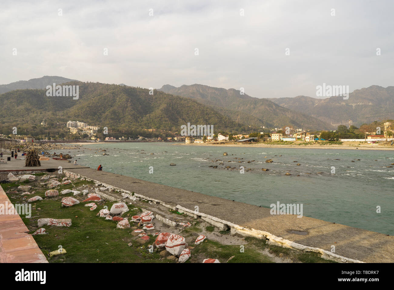 Rishikesh, Uttarakhand / India - 03 12 2019, The spiritual city of yoga ...