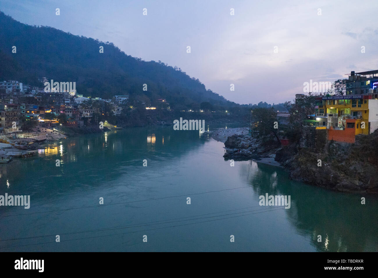 Rishikesh, Uttarakhand / India - 03 12 2019, The spiritual city of yoga ...
