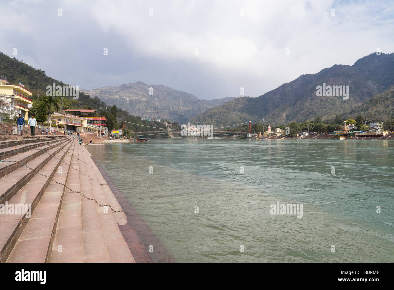 Rishikesh, Uttarakhand / India - 03 12 2019, The spiritual city of yoga ...