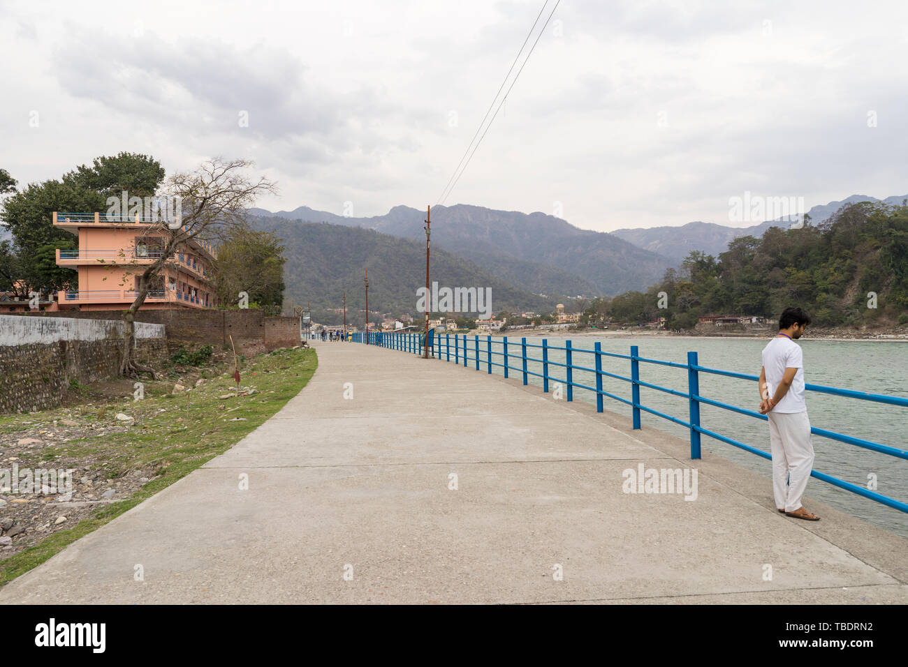 Rishikesh, Uttarakhand / India - 03 12 2019, The spiritual city of yoga ...