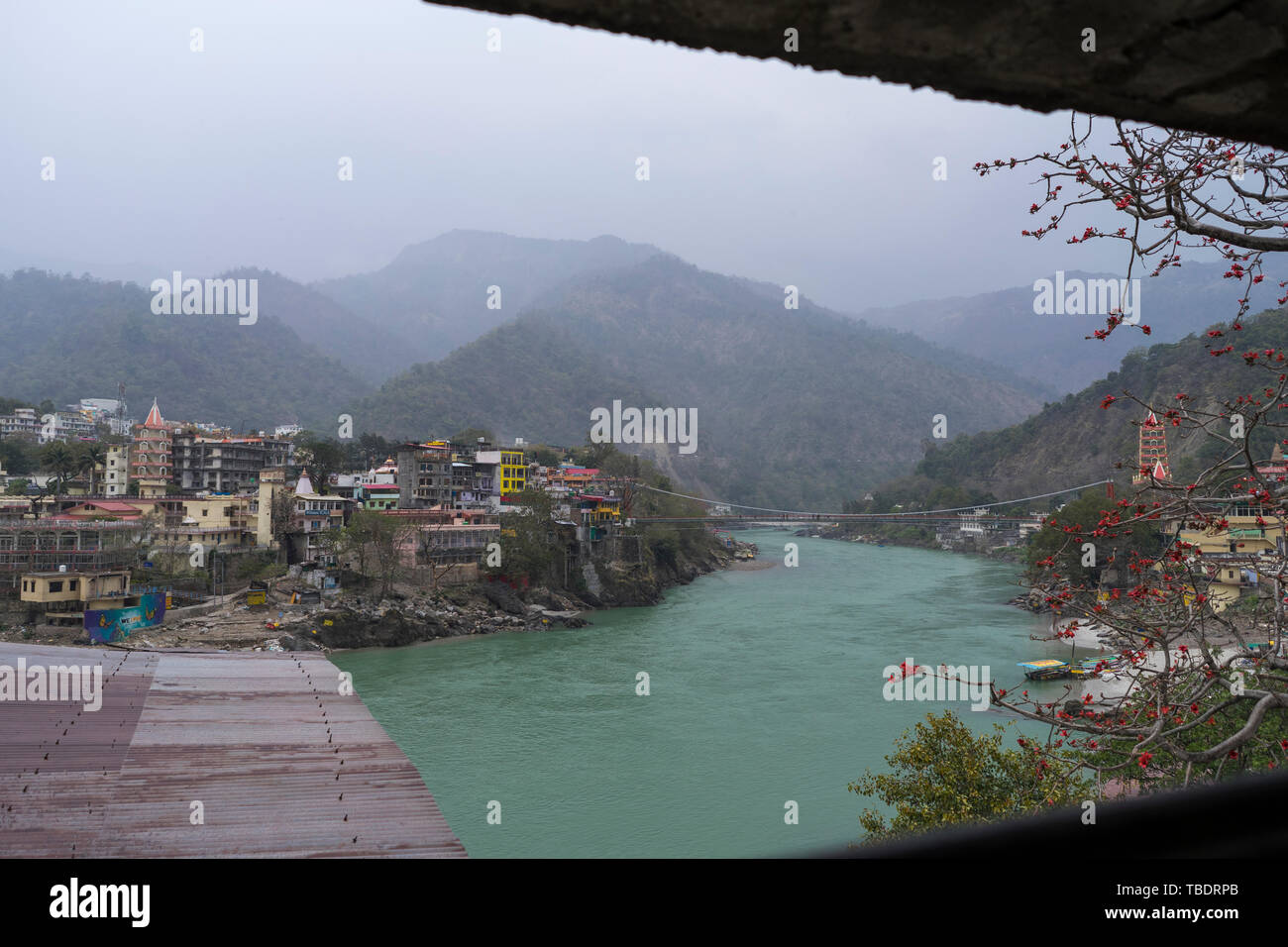 Rishikesh, Uttarakhand / India - 03 12 2019, The spiritual city of yoga ...