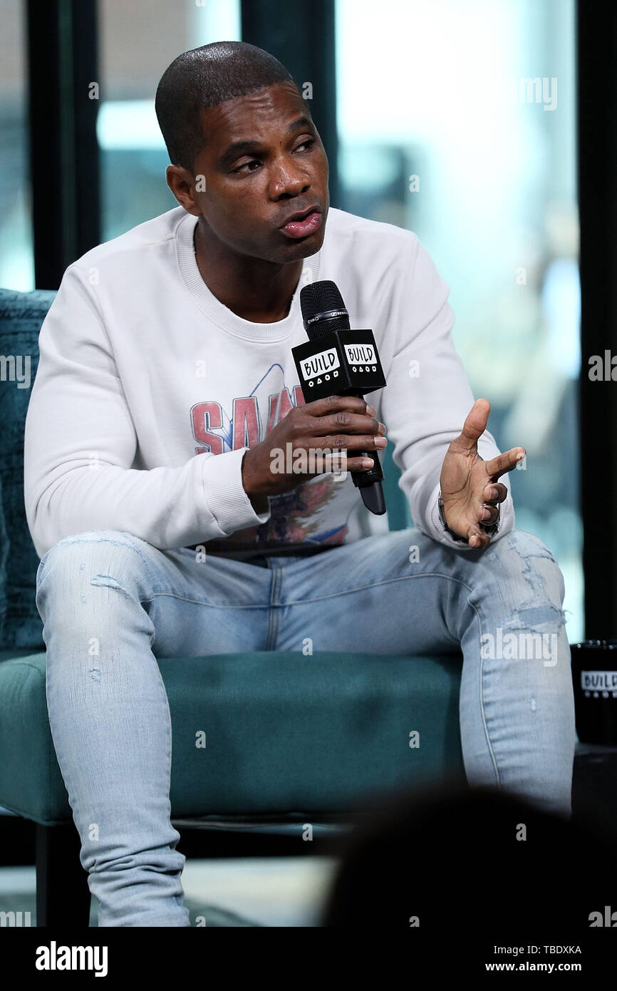 New York, USA. 31 May, 2019. Kirk Franklin at the BUILD Series with