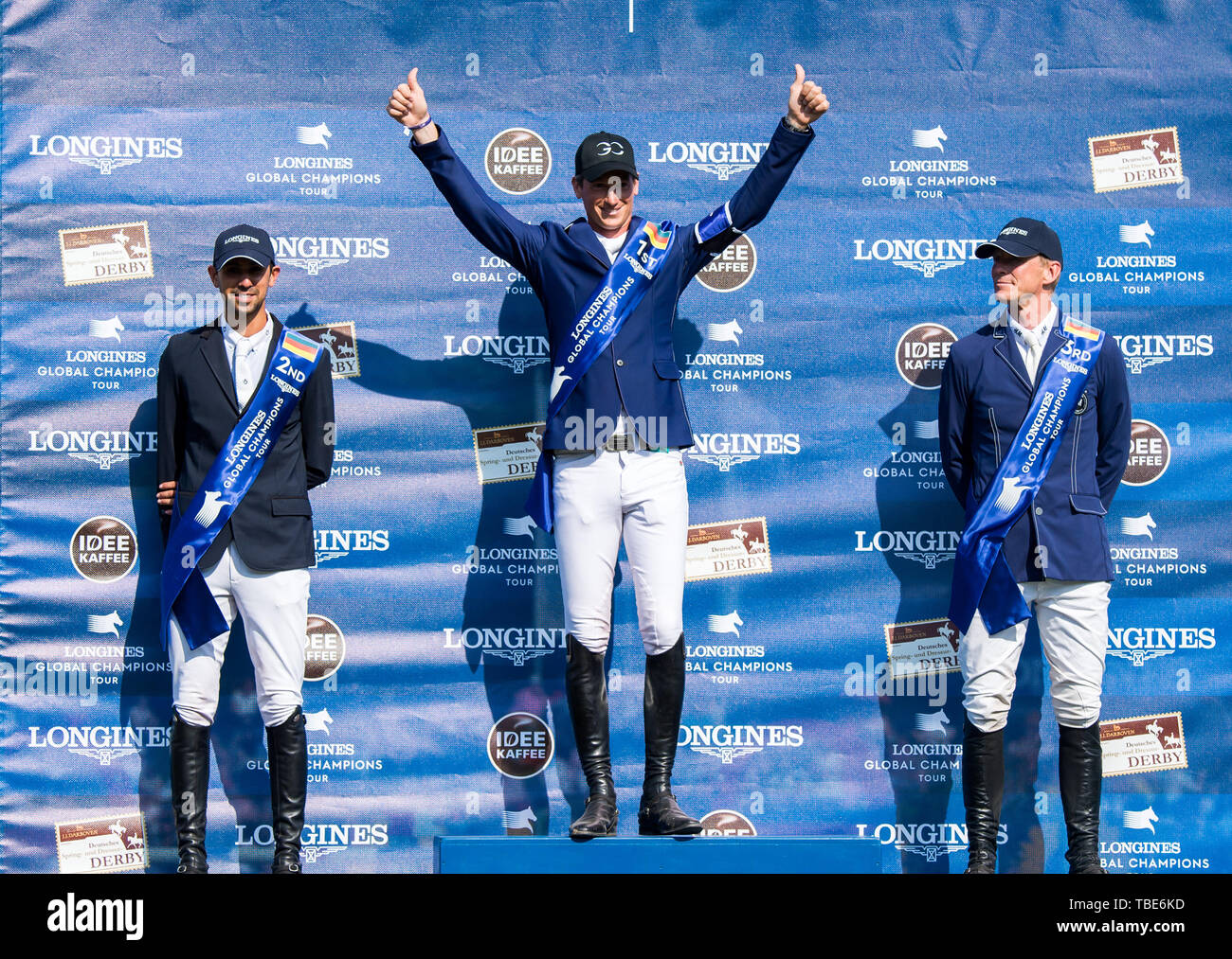 Hamburg Germany. 01st June 2019. Equestrian Sport Jumping