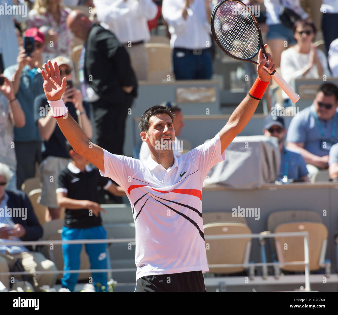 Novak Djokovic French Open High Resolution Stock Photography And Images Alamy