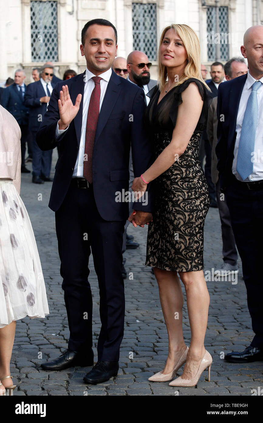Rome, Italy. 01st June, 2019. Minister Luigi Di Maio with his new