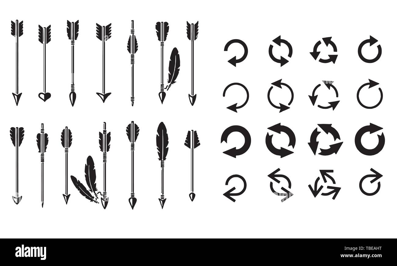 Arrows vector collection on a white background Stock Vector Image & Art ...