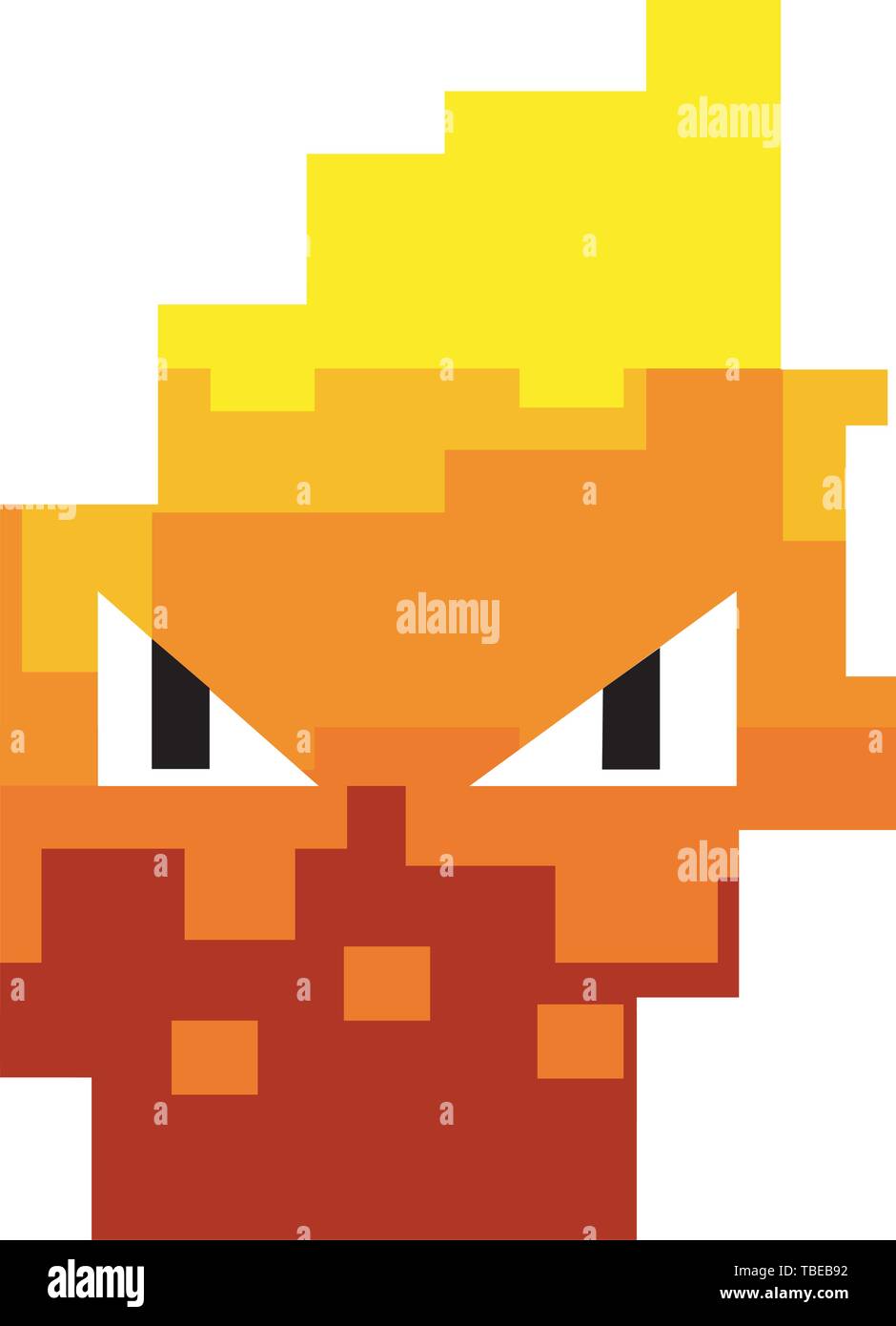 Flame design, Fire bonfire hot burn light flammable heat and campfire ...